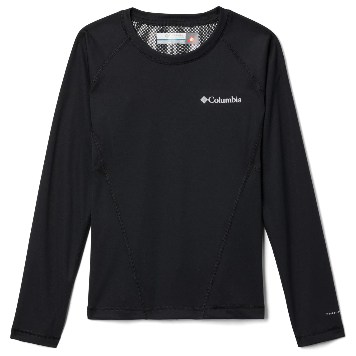 Детско ски бельо Columbia Kid's Midweight Crew 2 Ski underwear - Black