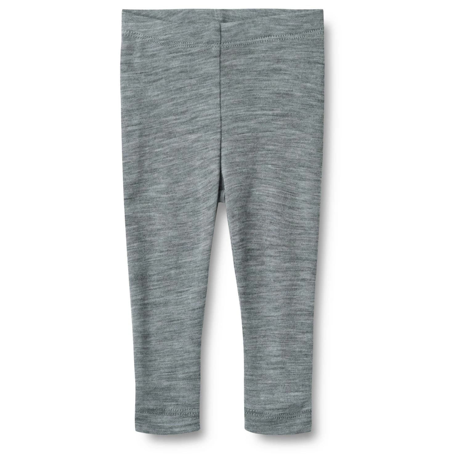 Мериносово термобельо Wheat Baby's Woll-Leggings Merino base layer - Melange Grey