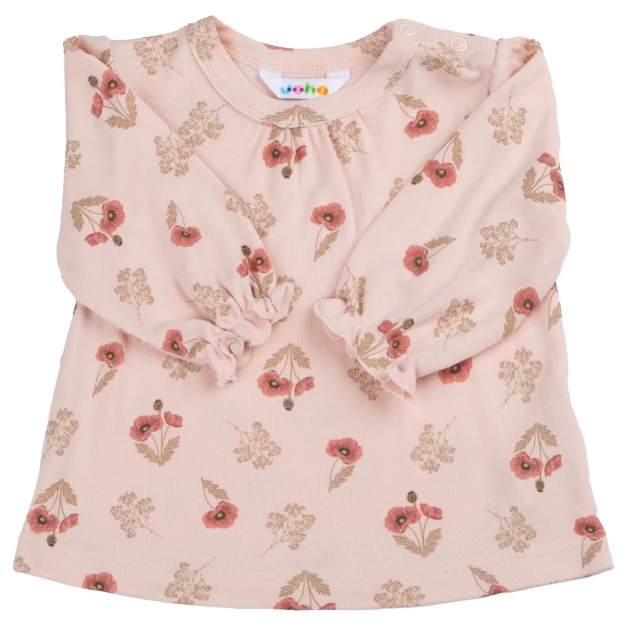 Детско ежедневно термо бельо Joha Kid's 16234 A-Shape Blouse Longsleeve - Pink