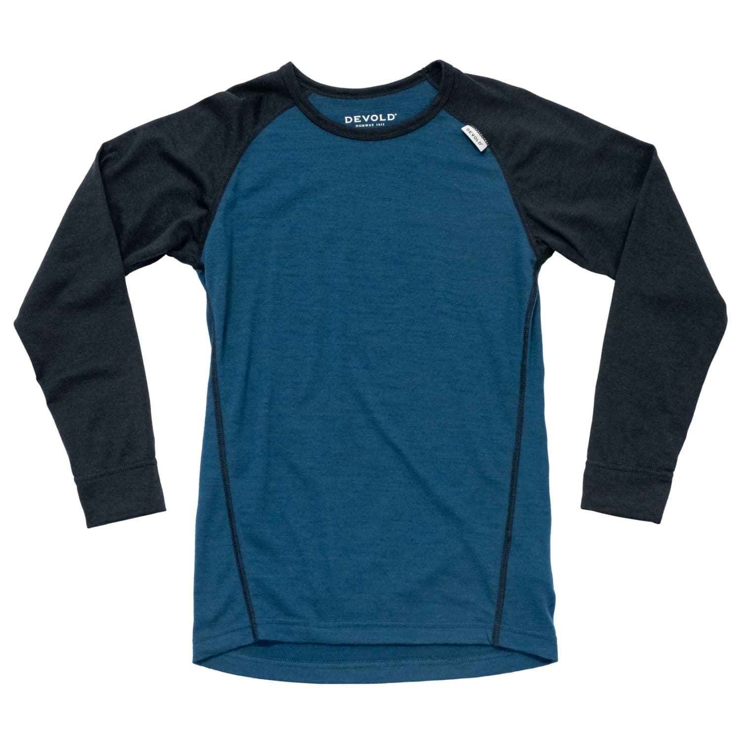 Мериносово термобельо Devold Junior's Breeze Merino Shirt Merino base layer - Ink