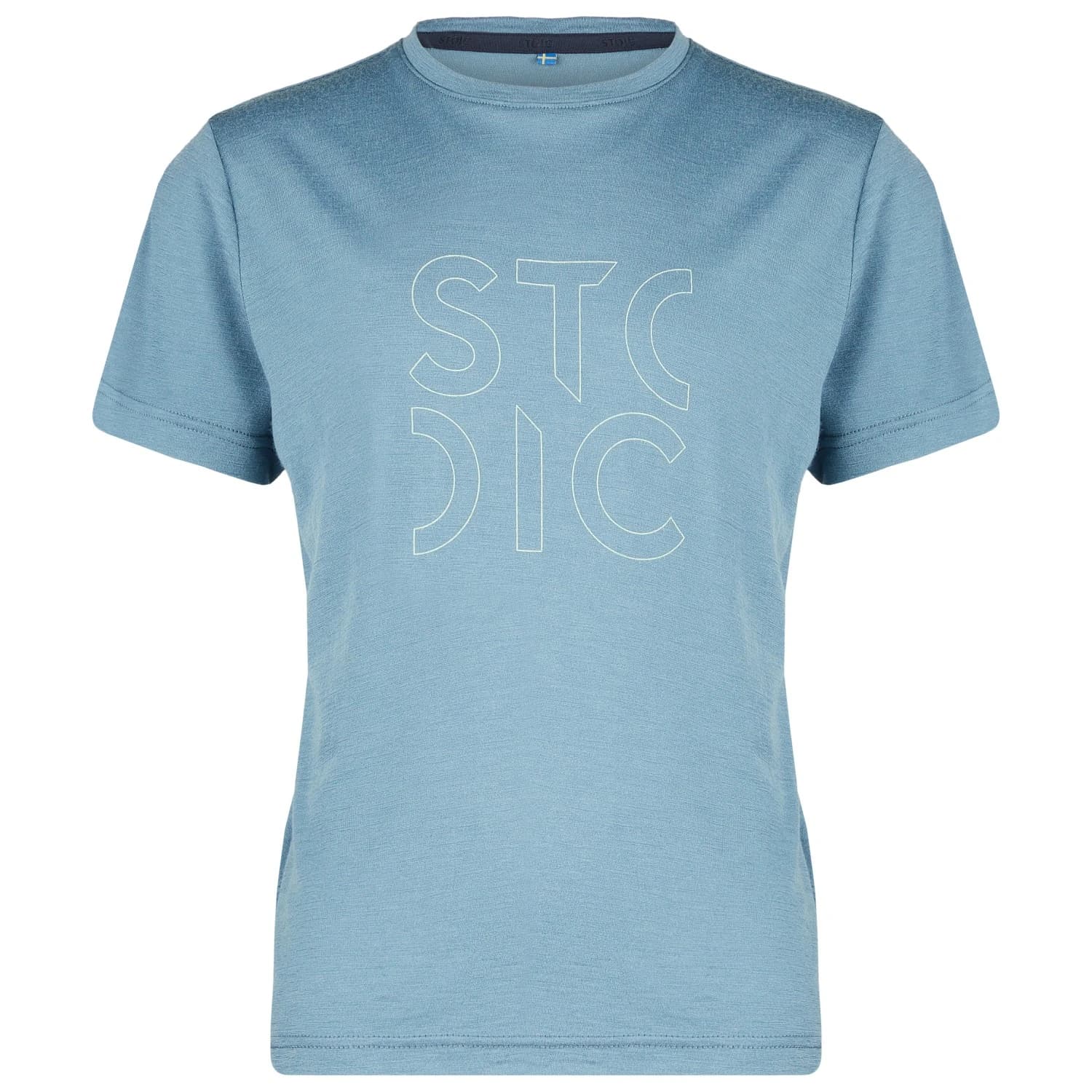 Детско мериносово термобельо Stoic Kid's Merino180 BengtSt. Shirt Merino shirt - Ocean Blue