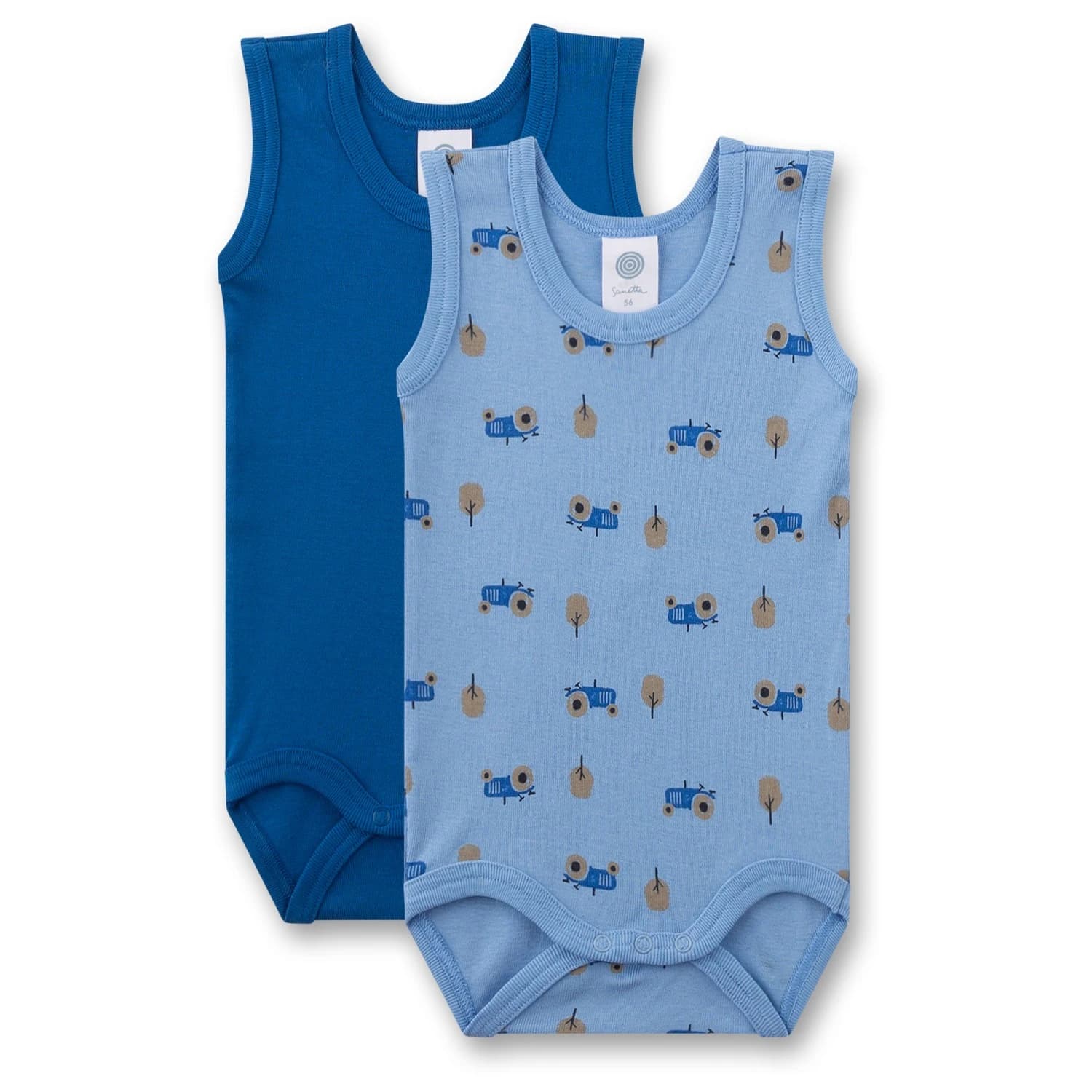 Ежедневно термо бельо Sanetta Boy's Doppelpack Body 0/0 Everyday base layer - Lily Blue