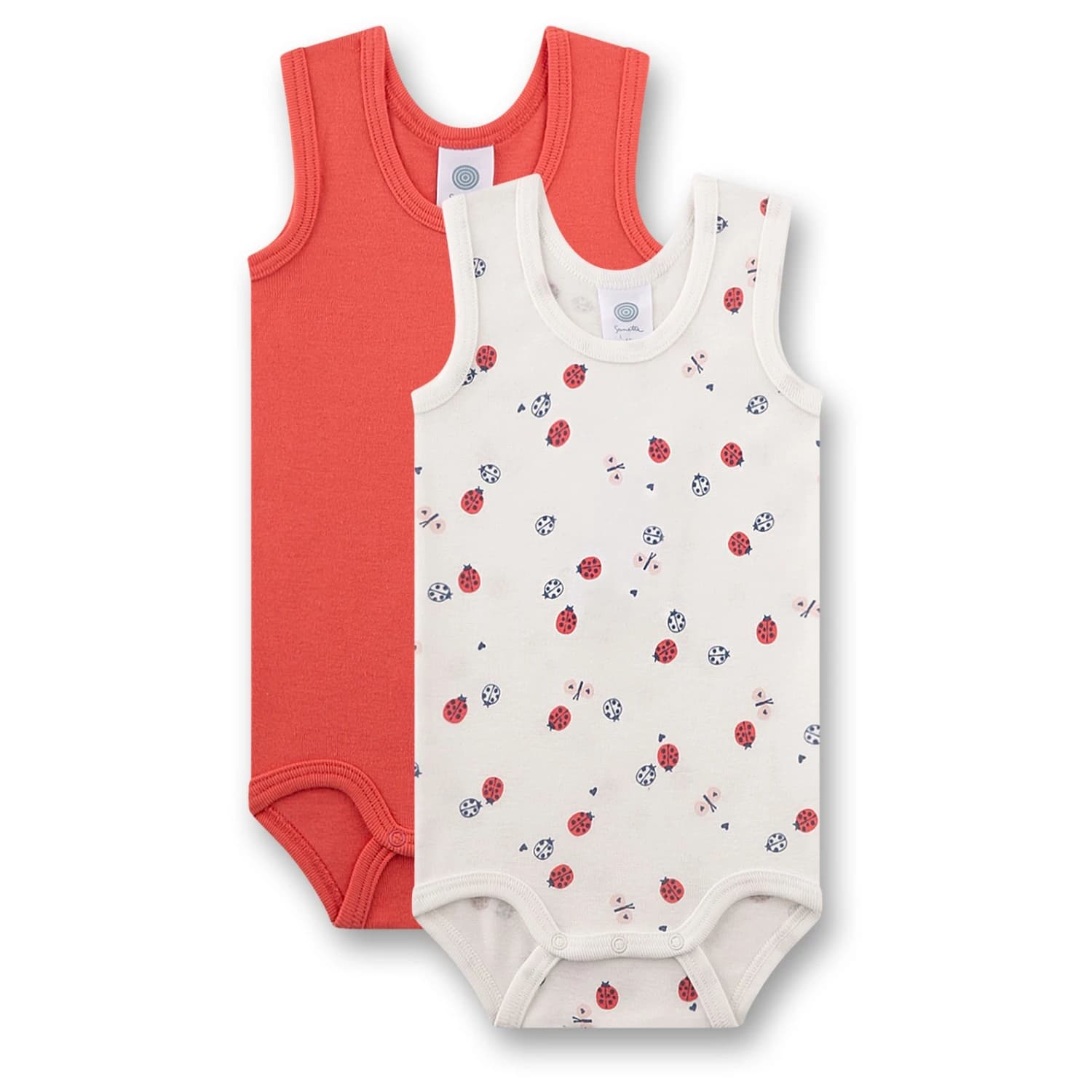 Ежедневно термо бельо Sanetta Girl's Doppelpack Body 0/0 Everyday base layer - White Pebble