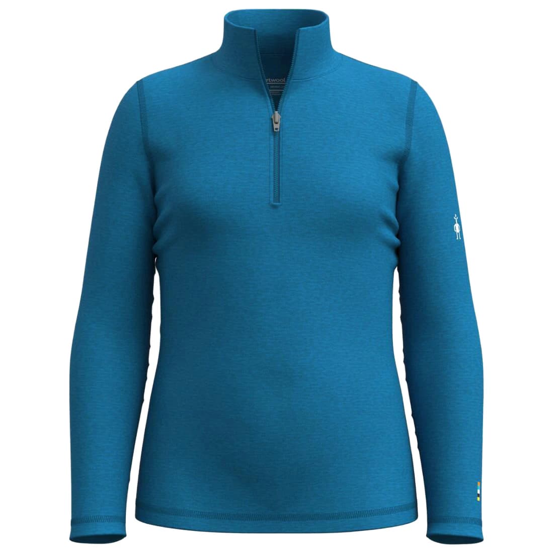 Детско мериносово термобельо Smartwool Kid's Classic Thermal Merino Base Layer - Nival Blue Heather