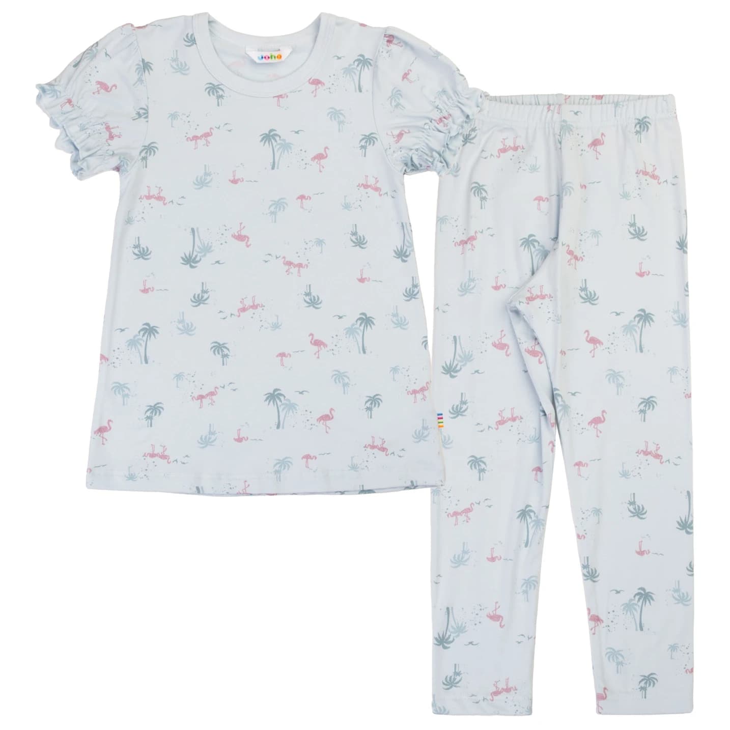 Ежедневно термо бельо Joha Girl's Summer Pyjamas Pyjamas - Light Blue