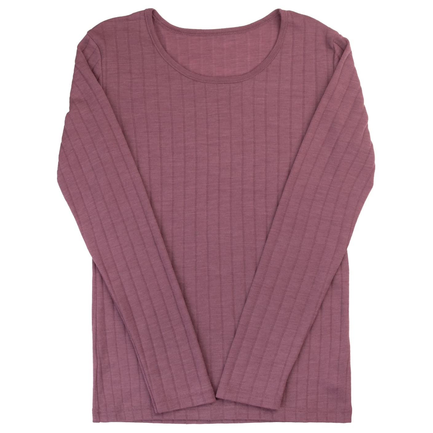 Детско мериносово термобельо Joha Kid's Blouse Long Sleeves Merino longsleeve - Heather