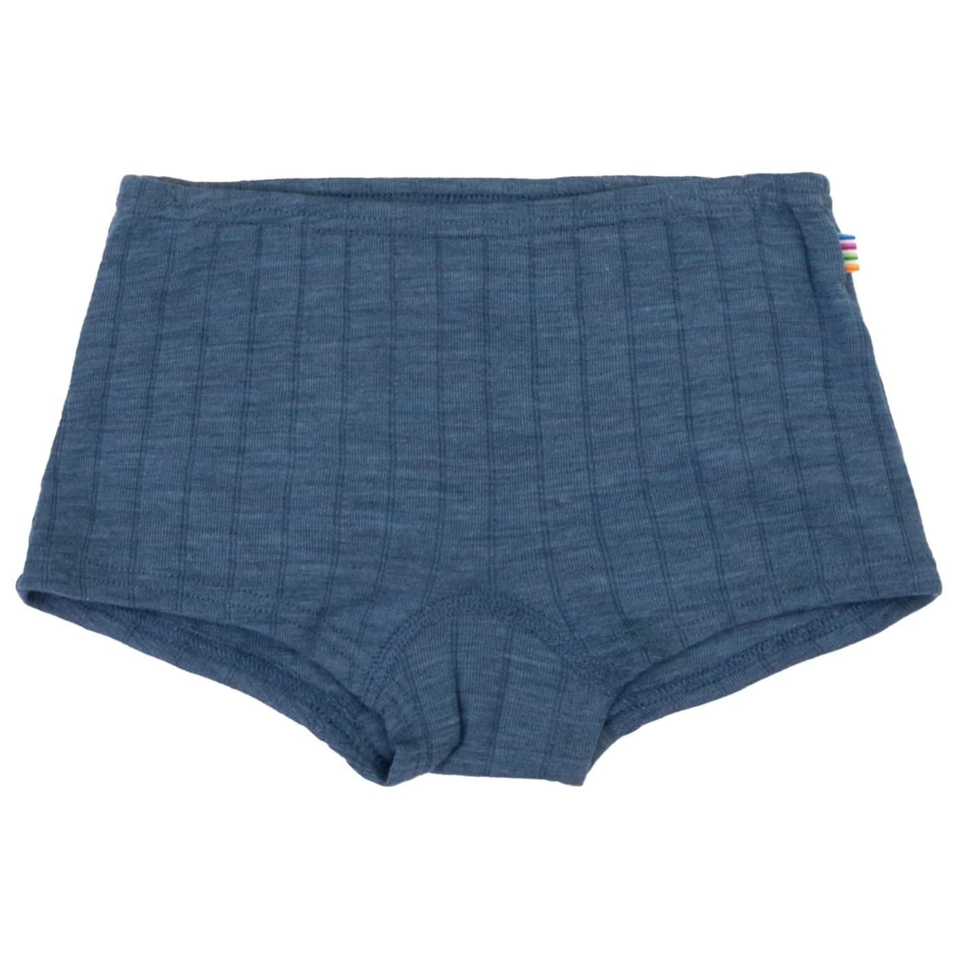 Детско мериносово термобельо Joha Kid's Hipster Merino underpants - Blue Melange