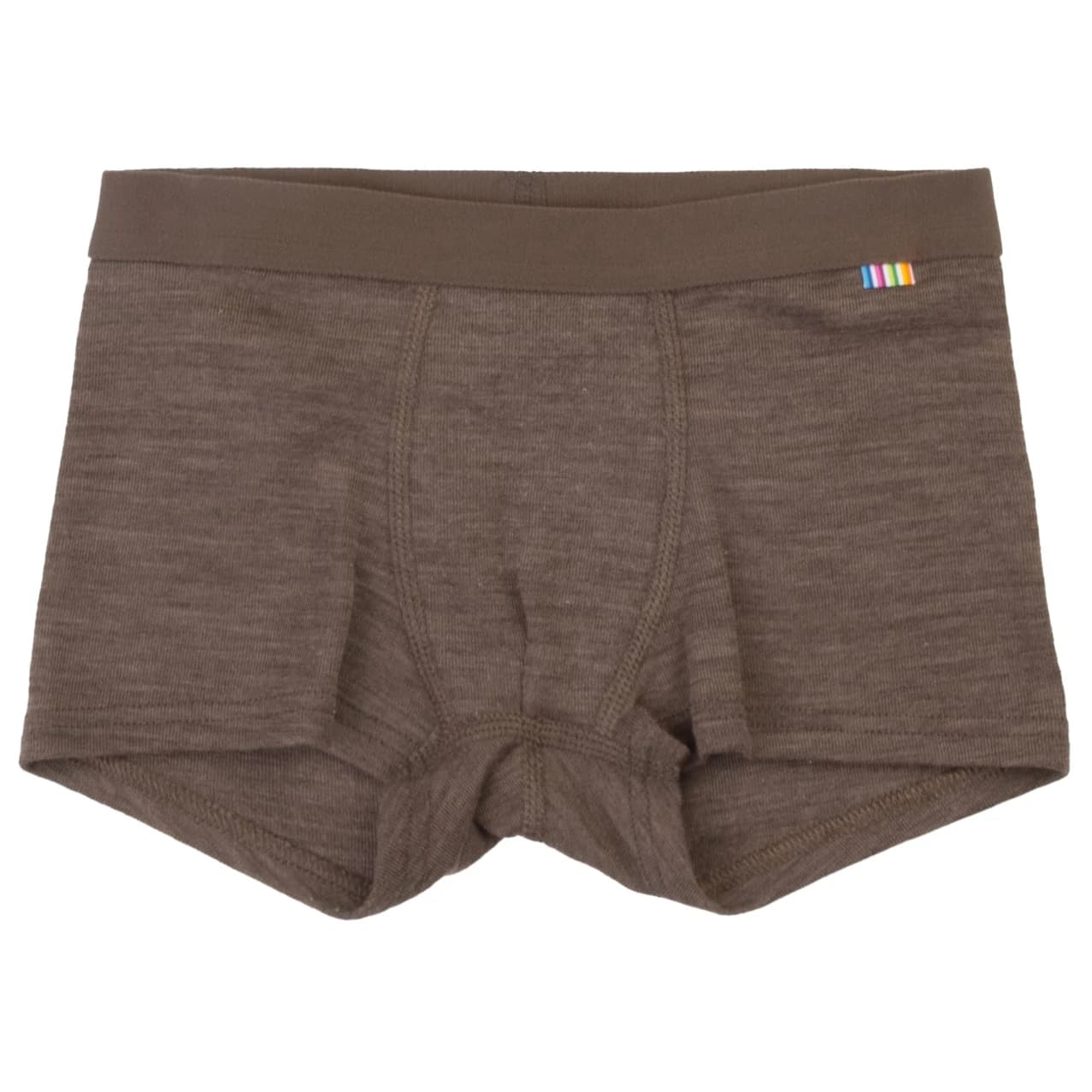 Детско мериносово термобельо Joha Kid's Boxershorts Merino base layer - Brown