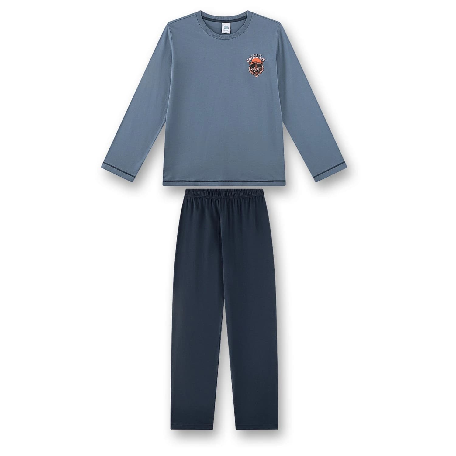 Ежедневно термо бельо Sanetta Boy's Cotton Pyjama 1/1 246243 Everyday base layer - Faded Blue