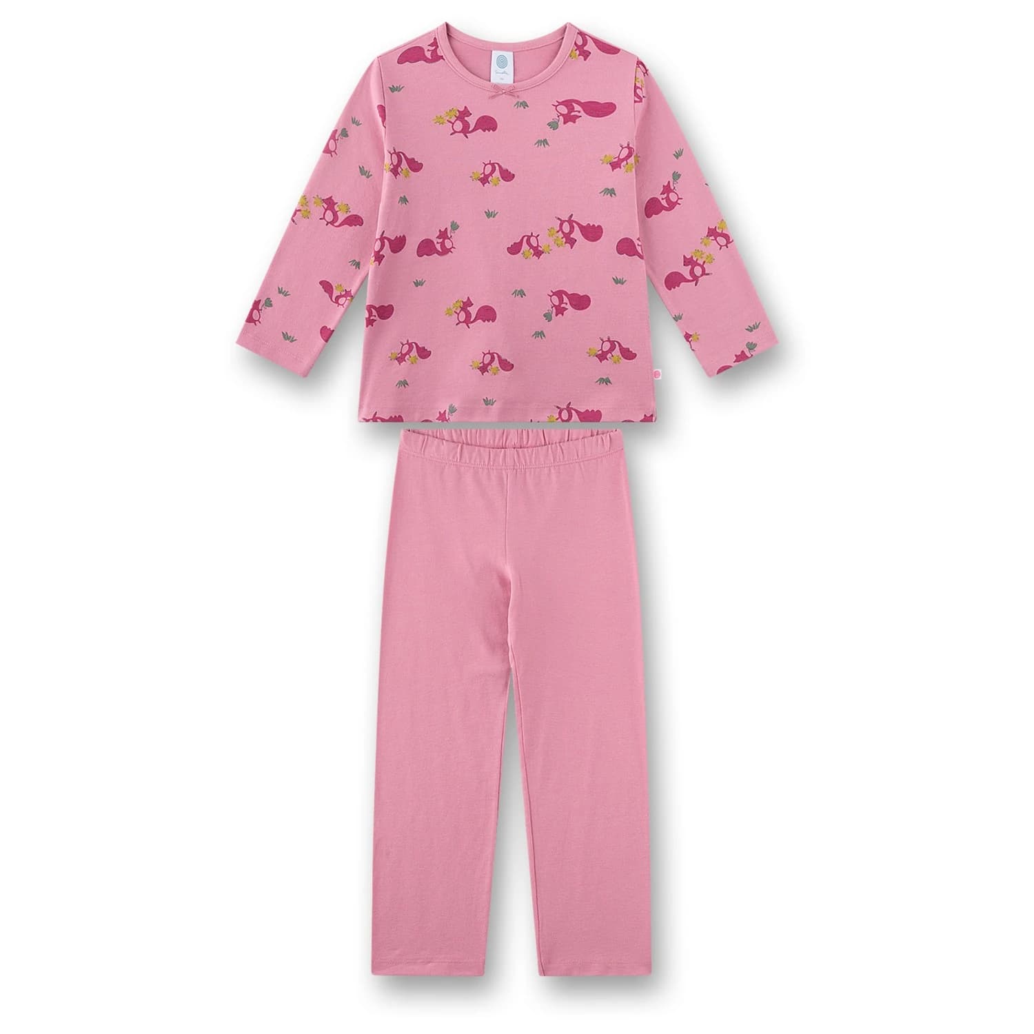 Ежедневно термо бельо Sanetta Girl's Pyjama 1/1 Set Everyday base layer - Magnolia