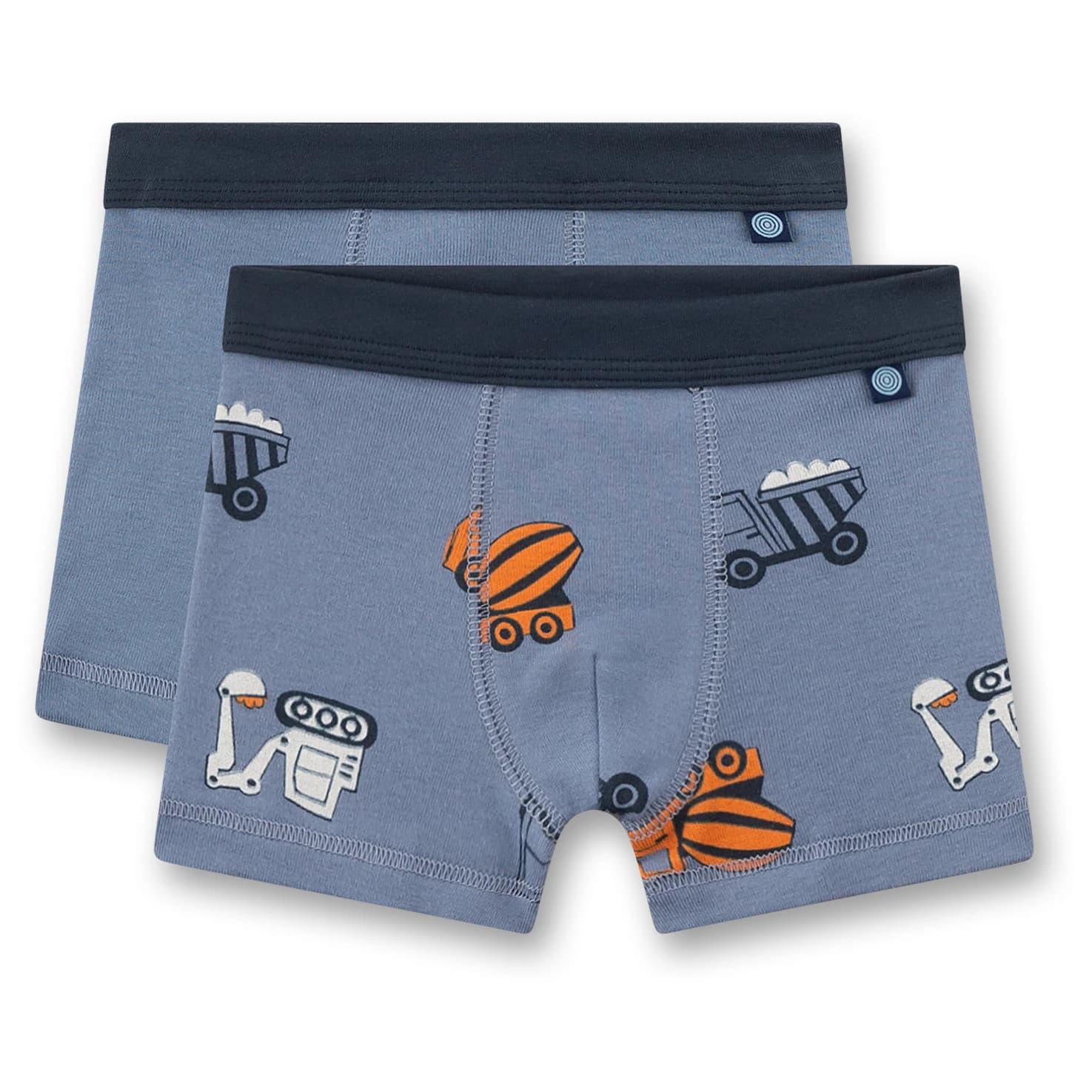 Детско бельо Sanetta Kid's DP Cotton Shorts Briefs - Stone Wash
