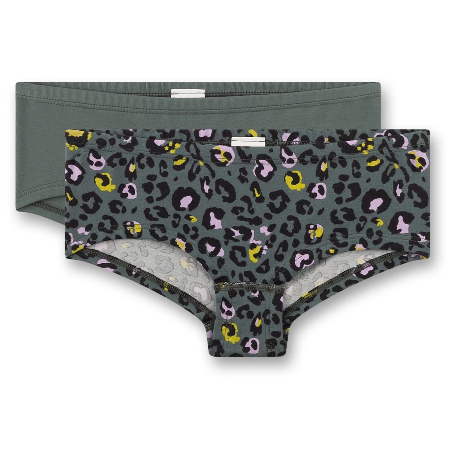 Детско бельо Sanetta Kid's DP Cutbrief 349606 Briefs - Leaf Green
