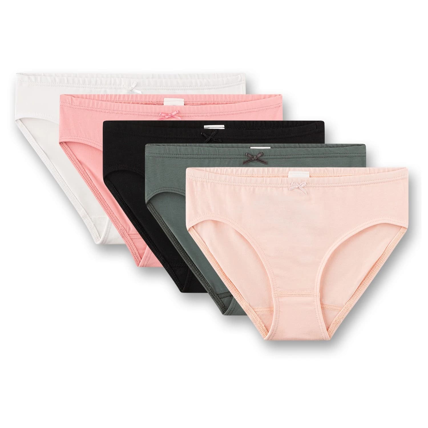 Детско бельо Sanetta Kid's Set Rioslip 5-Pack Briefs - Chintz Rose