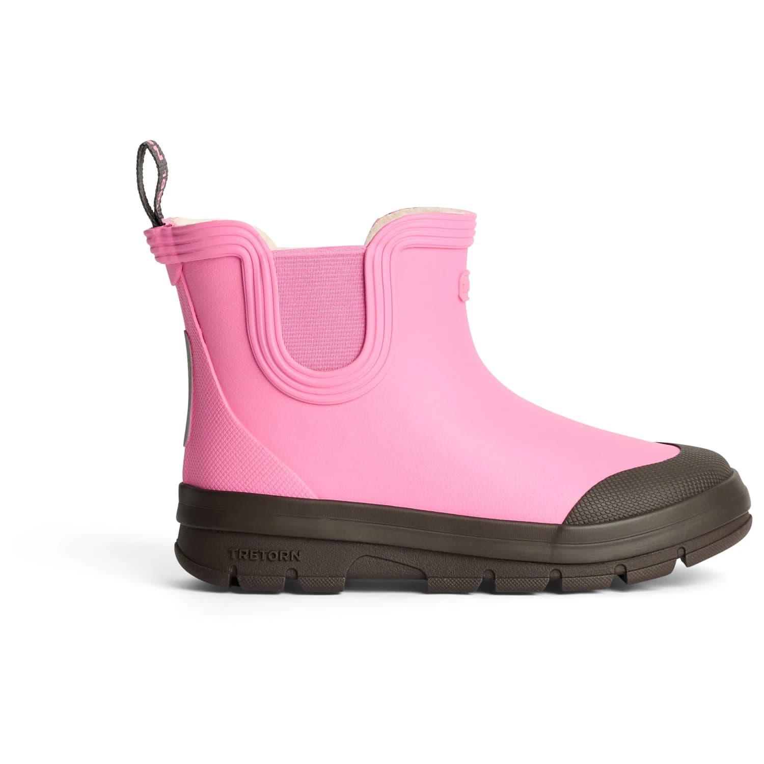 Детски гумени ботуши Tretorn Kid's Aktiv Chelsea Winter Wellington boots - Chateau Rose