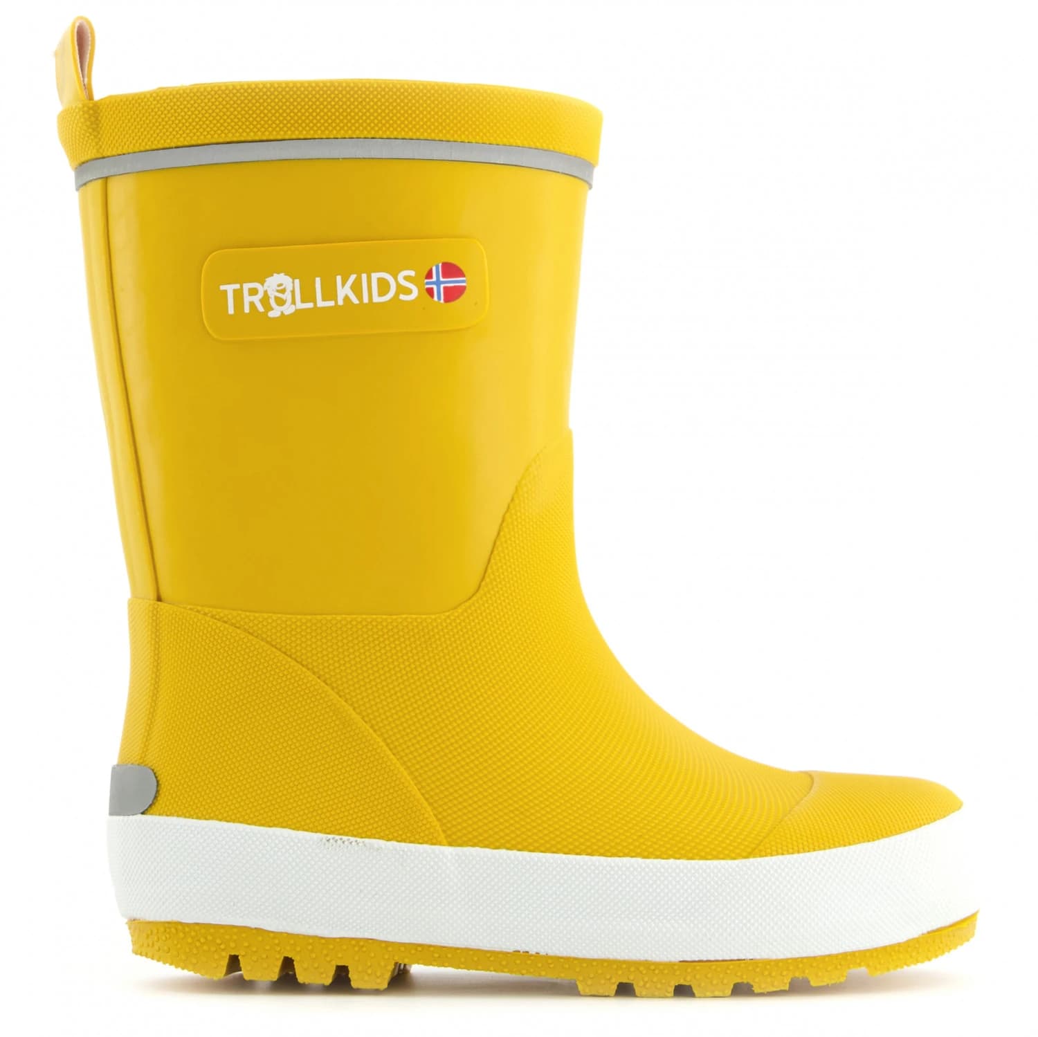 Детски гумени ботуши Trollkids Kid's Lysefjord Rubber Boots Wellington boots - Golden Yellow