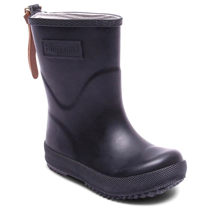 Детски гумени ботуши Bisgaard Kid's Basic Rubber Wellington boots - Black