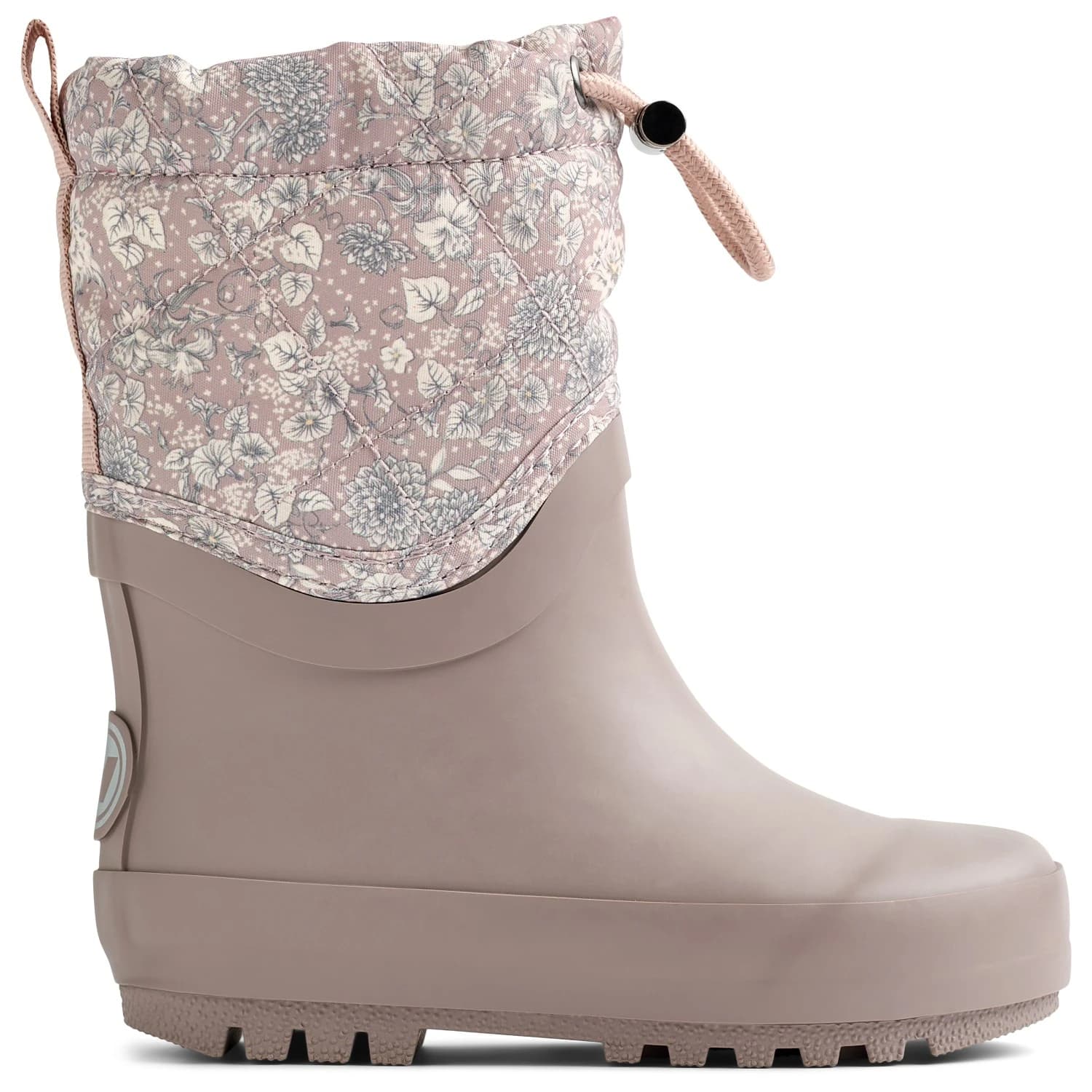 Детски гумени ботуши WHEAT Kid's Thermo Snowboot Drizzle Wellington boots - Dry Rose Flowers