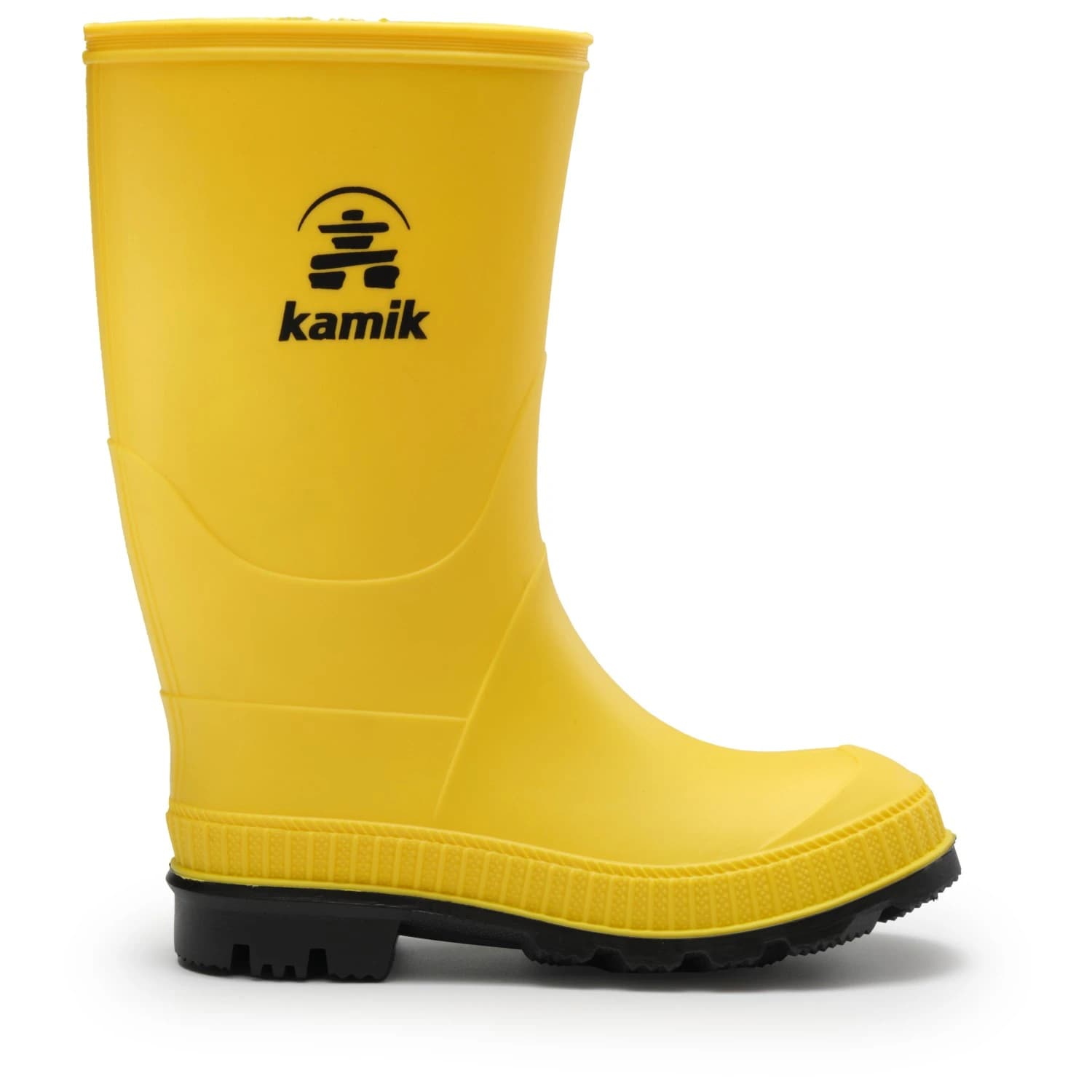 Детски гумени ботуши Kamik Kid's Stomp Wellington boots - Yellow / Black