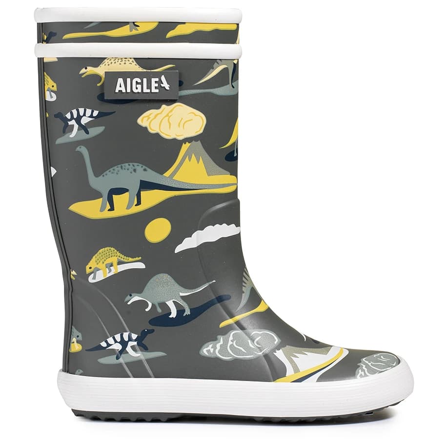 Детски гумени ботуши Aigle Kid's Lolly Pop Play2 Wellington boots - Dino