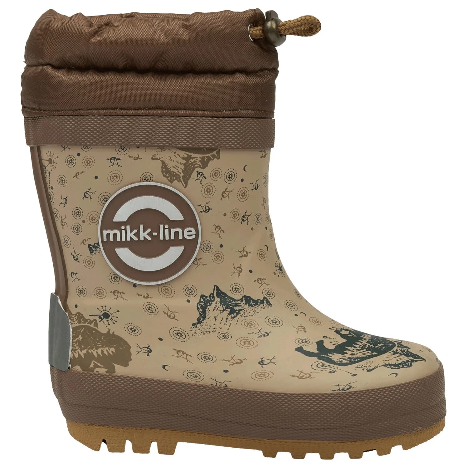 Детски гумени ботуши Mikk-Line Kid's Winter Wellies Wellington boots - Coriander