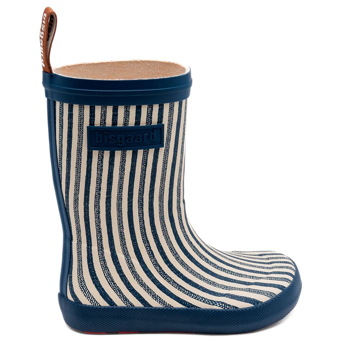 Детски гумени ботуши Bisgaard Kid's Barefoot High Rubber Wellington boots - Sailor Stripes