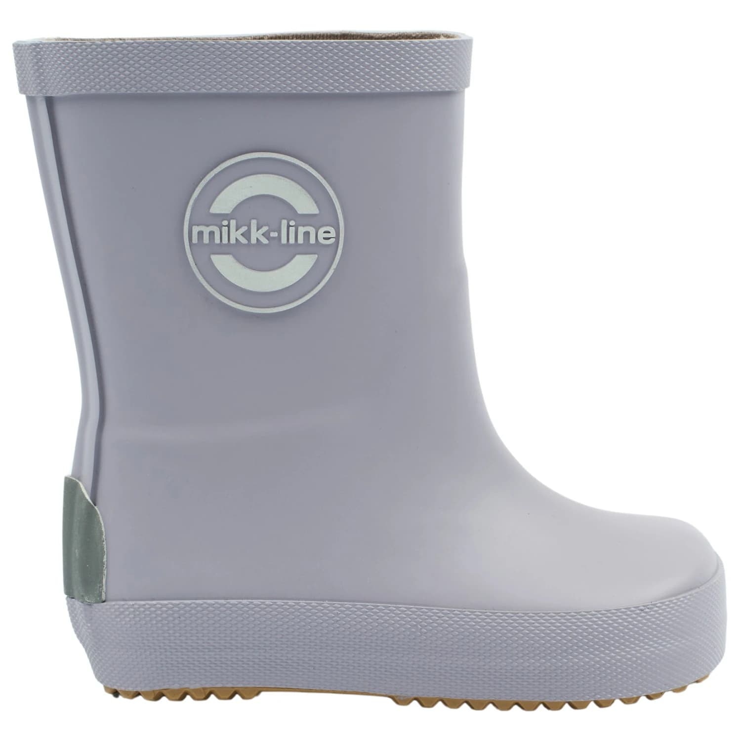 Детски гумени ботуши Mikk-line Kid's Wellies Solid Barefoot Wellington boots - Lavender Gray
