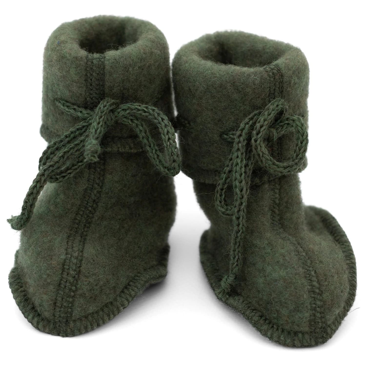 Калцуни за колоездачни обувки Engel Baby Booties with Ribbon Slippers - Schilf Melange