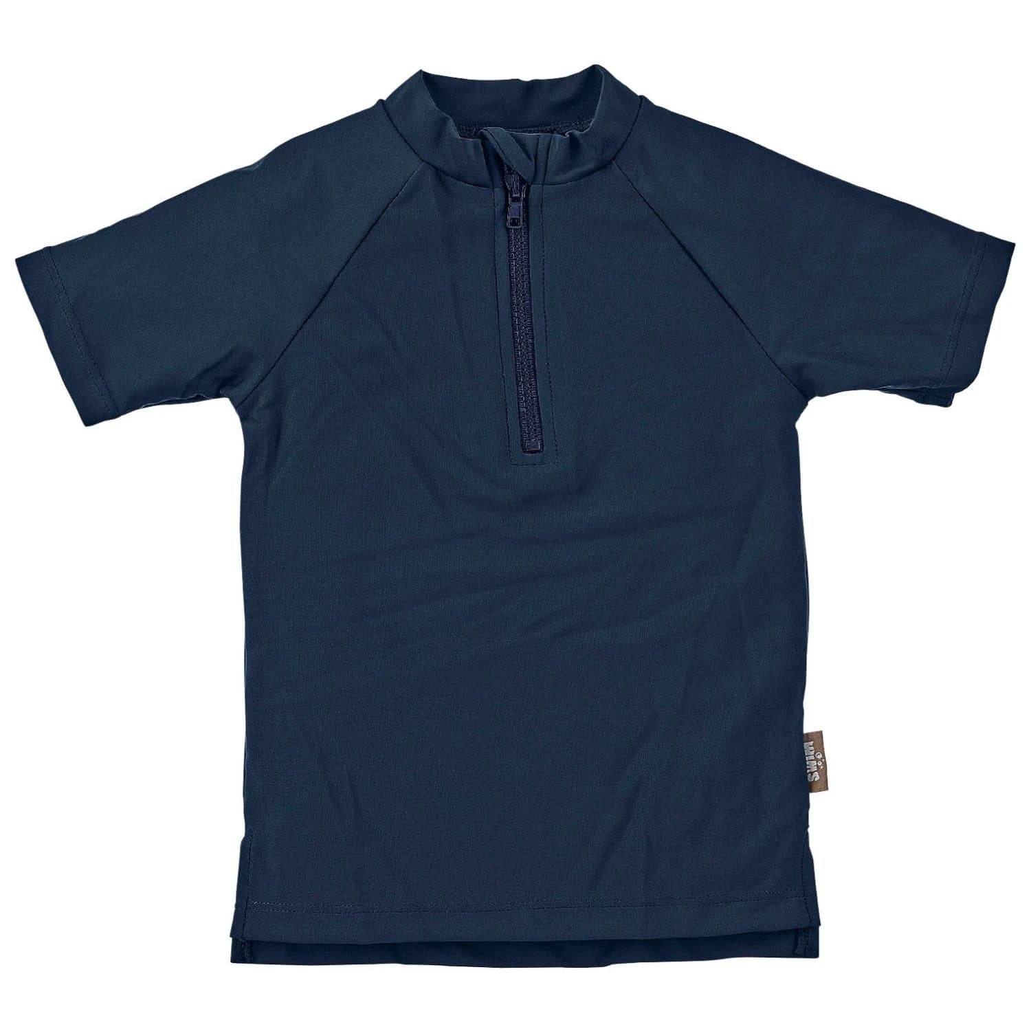 Детска плажна тениска от ликра Sterntaler Kid's Short-Sleeve Swim Shirt Half Zip Lycra - Navy Blue