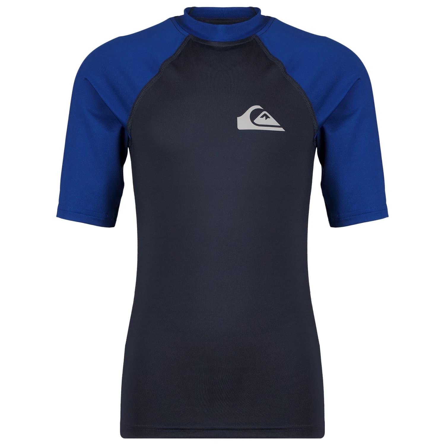 Детска плажна тениска от ликра Quiksilver Kid's Everyday UPF50 S/S Lycra - Dark Navy / Monaco Blue