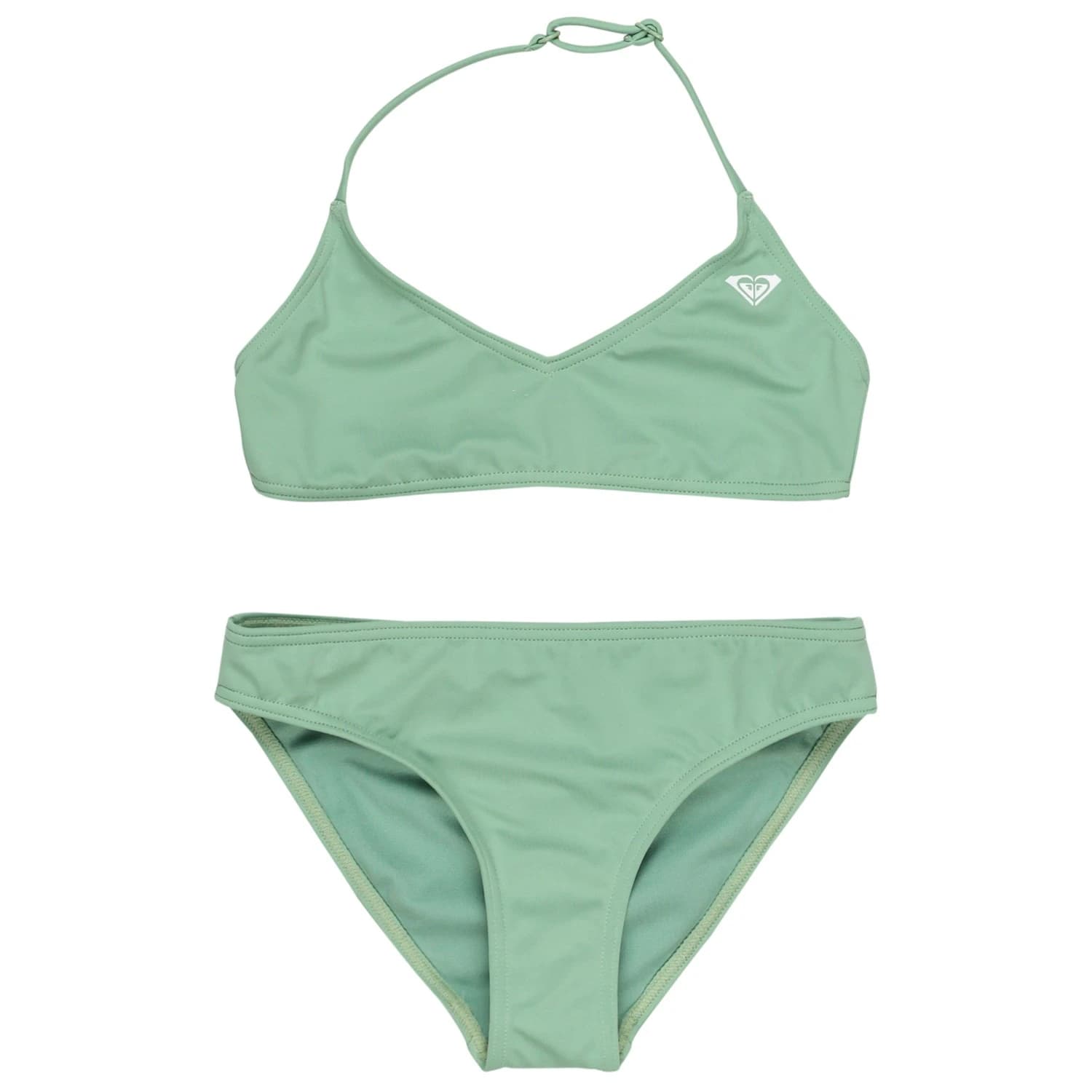 Комплект бикини Roxy Girl's Solid Active Triangle Bra Set Bikini - Basil