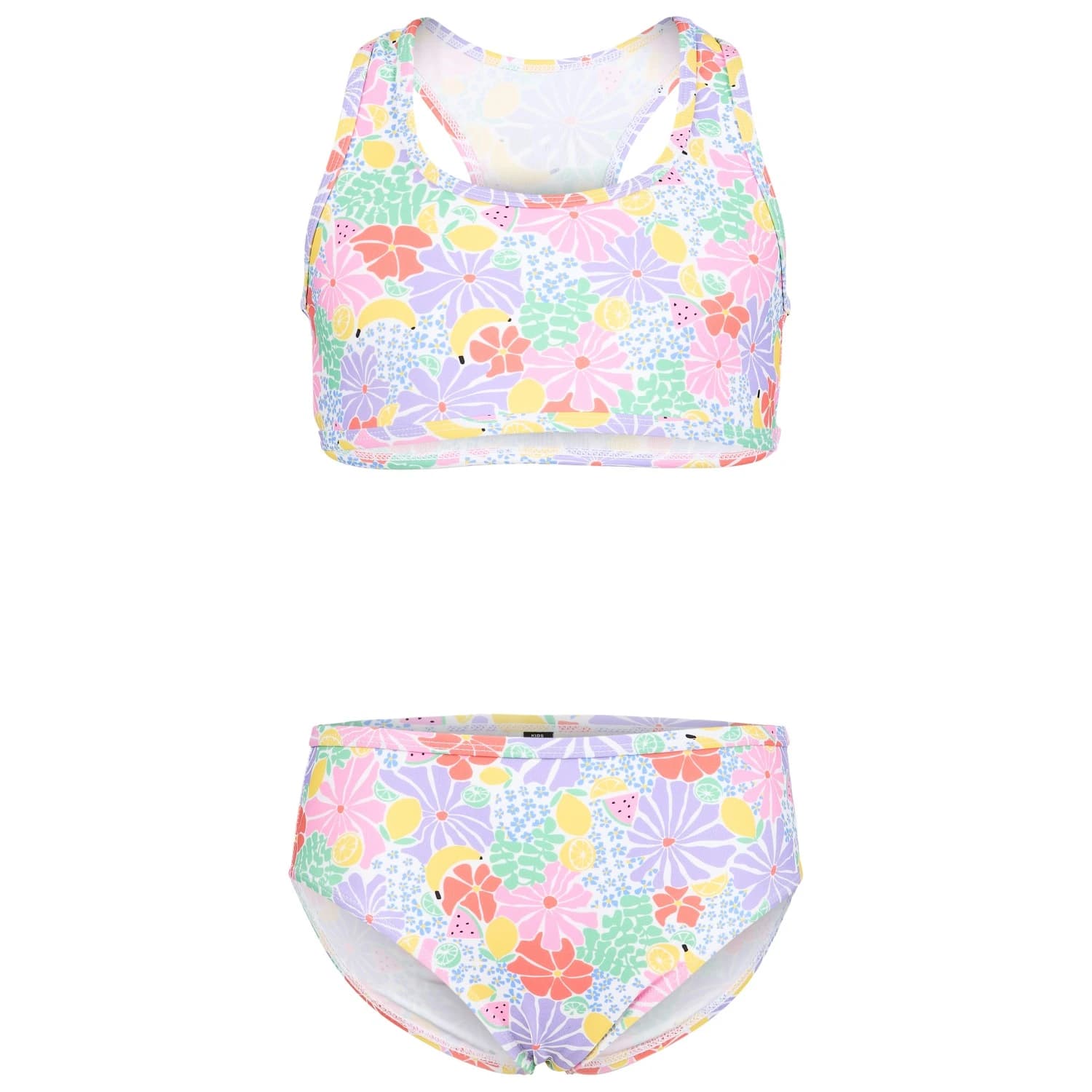 Детски комплект бикини Heber Peak Kid's SeapineHe. Bikini - Sunny Pink