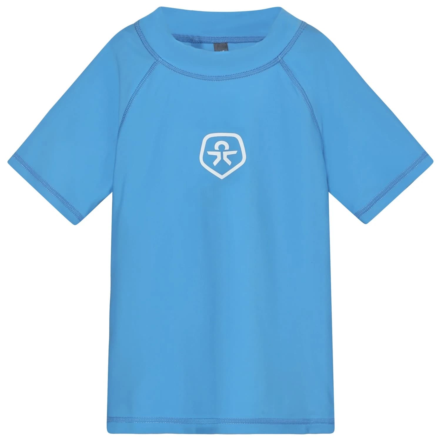Детска плажна тениска от ликра Color Kids Kid's T-Shirt Solid Lycra - Azure Blue