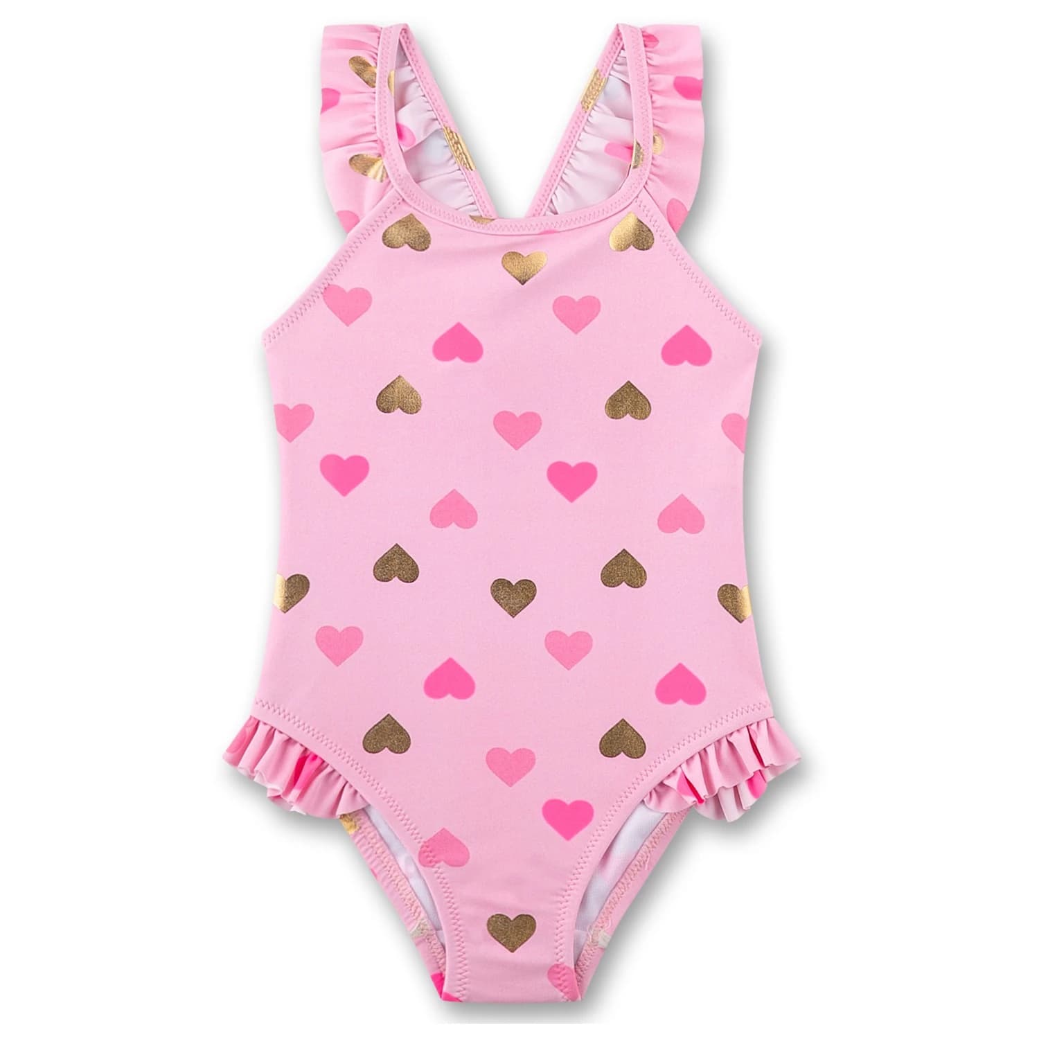 Детски бански костюм Sanetta Kid's Swimsuit 430582 Swimsuit - Prism Pink