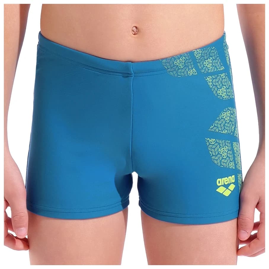 Бански слипове Arena Boy's Kikko Swim Short Swim brief - Blue Cosmo / Artic Lime