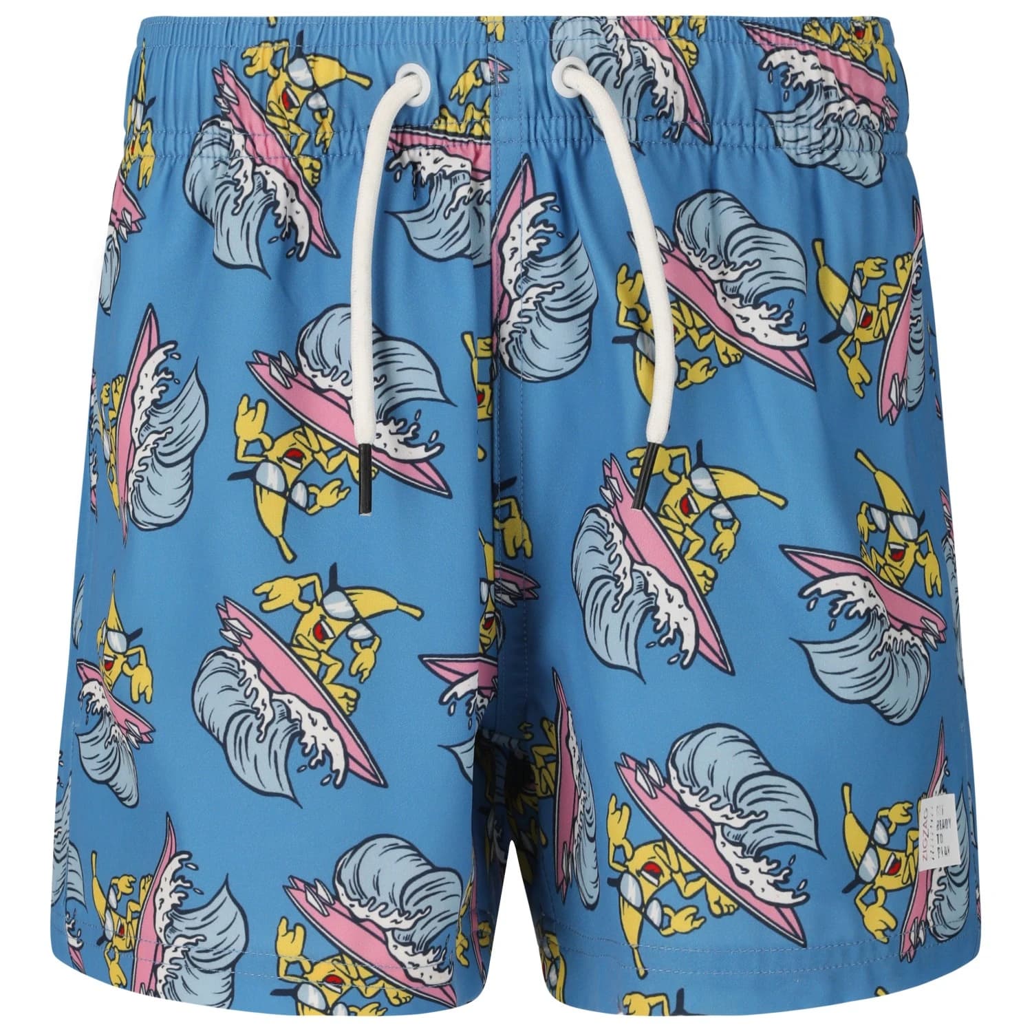 Детски бордшорт ZIG ZAG Kid's Poolparty Boardshorts - Bananas