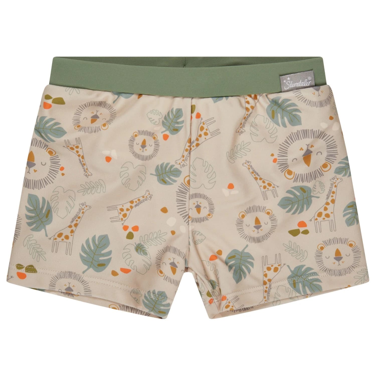 Детски бански слипове Sterntaler Kids' Swim Shorts Safari Swim brief - Beige