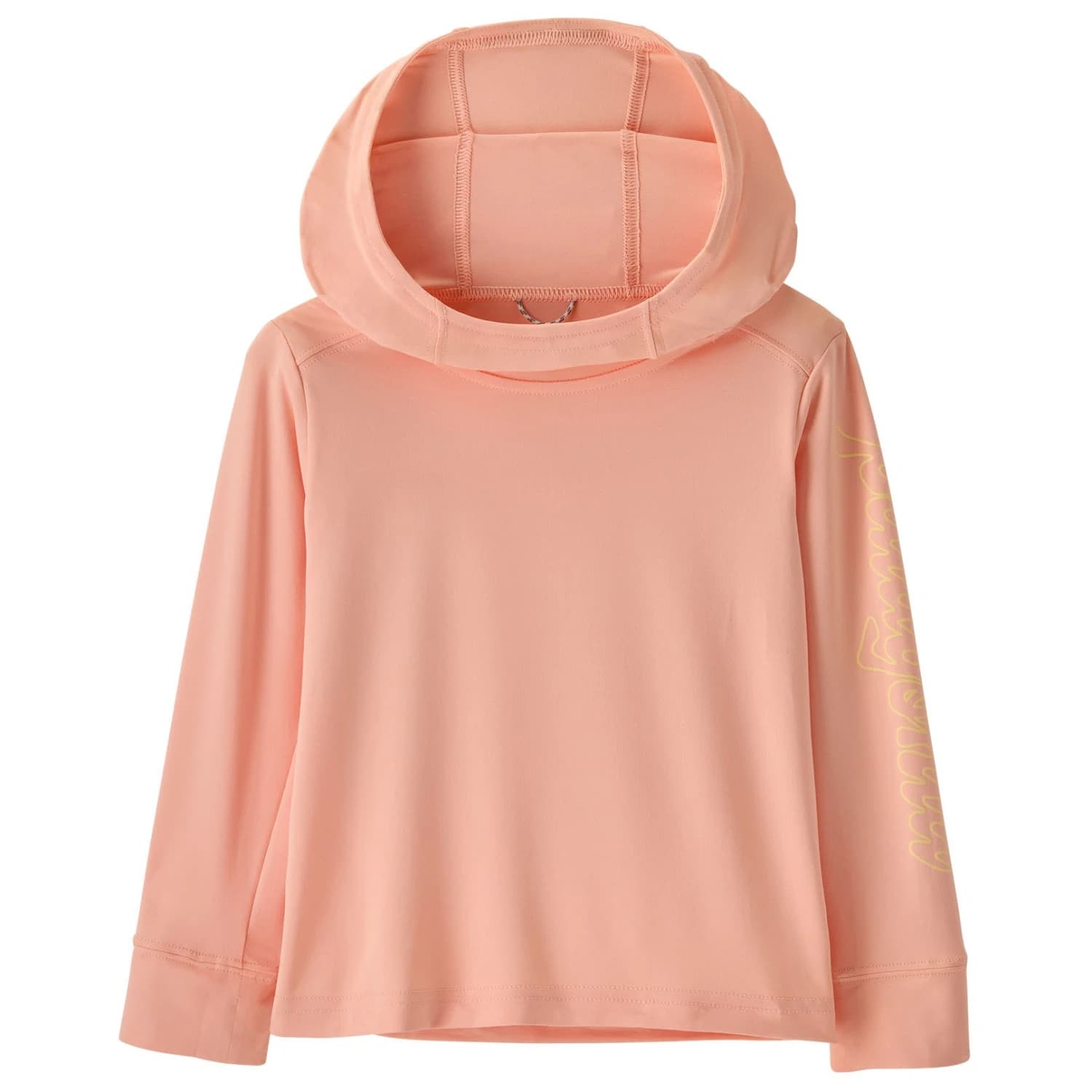 Ликра Patagonia Baby's Cap SW Hoody Hoodie - Fitz Script: Sunlit Pink