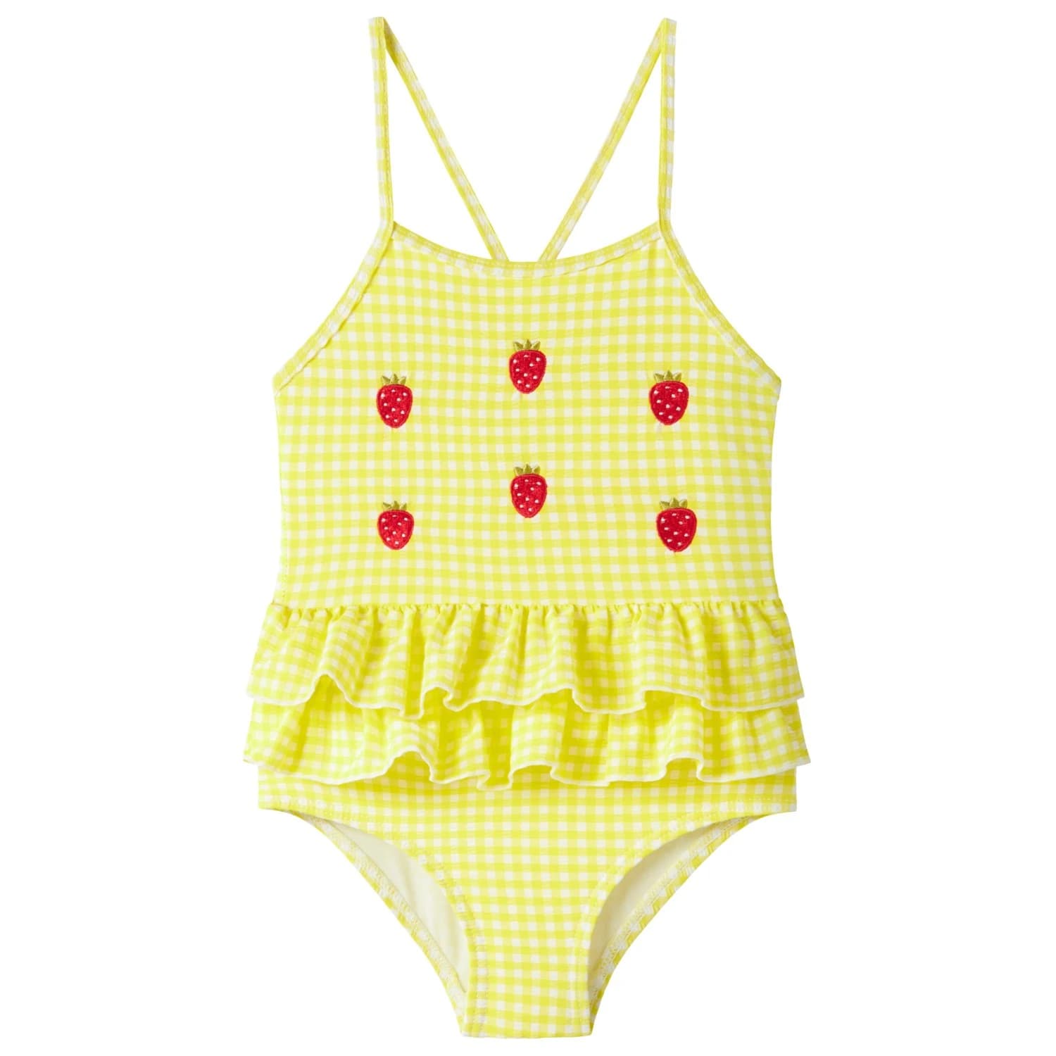 Детски бански костюм Name it Kid's Zammer Swimsuit - Evening Primrose