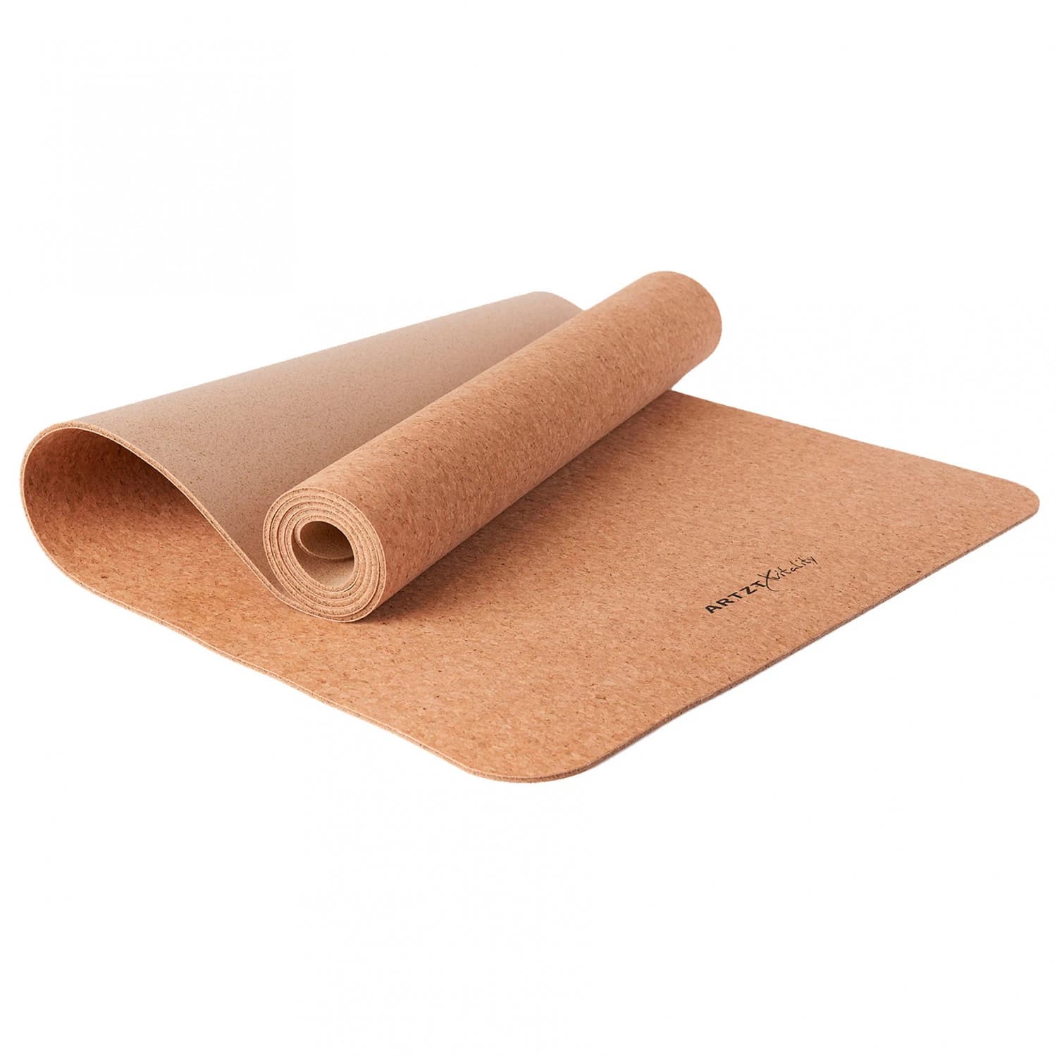 Постелка за йога Artzt vitality Kork Yogamatte Recycle Plus - Kork