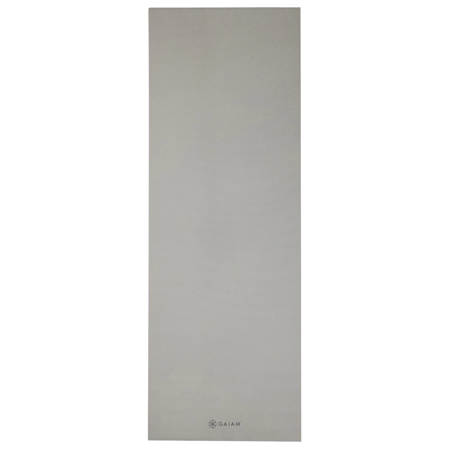 Постелка за йога Gaiam Yoga Mat 5 mm Solid - Grey