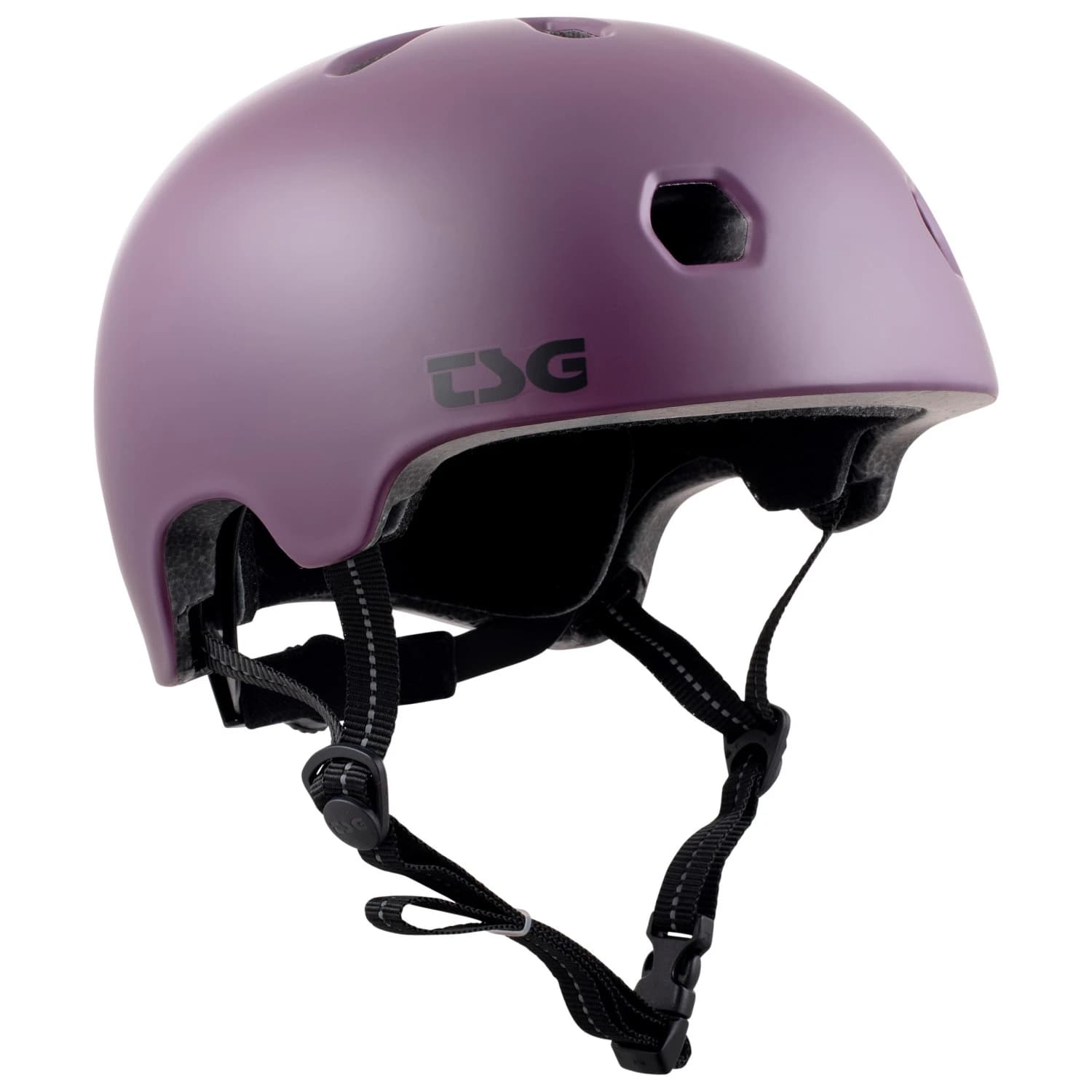 Детска каска за планинско колоездене Tsg Kid's Meta Solid Color Bike helmet - Satin Grape Royale