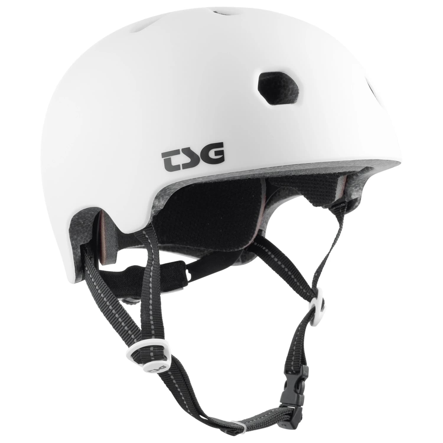Детска каска за планинско колоездене Tsg Kid's Meta Solid Color Bike helmet - Satin White
