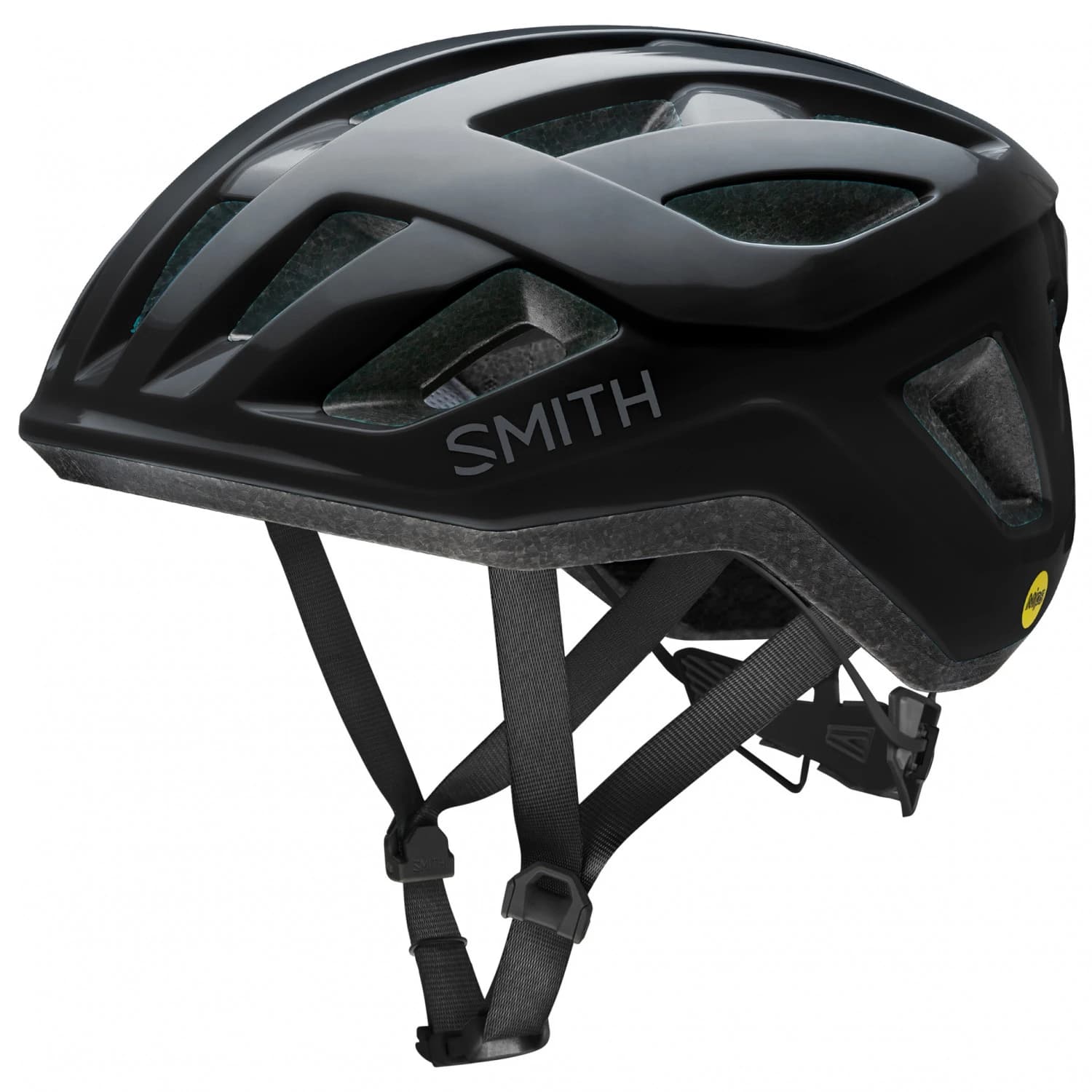 Каска за шосейно колоездене Smith Signal Mips Bike helmet - Black
