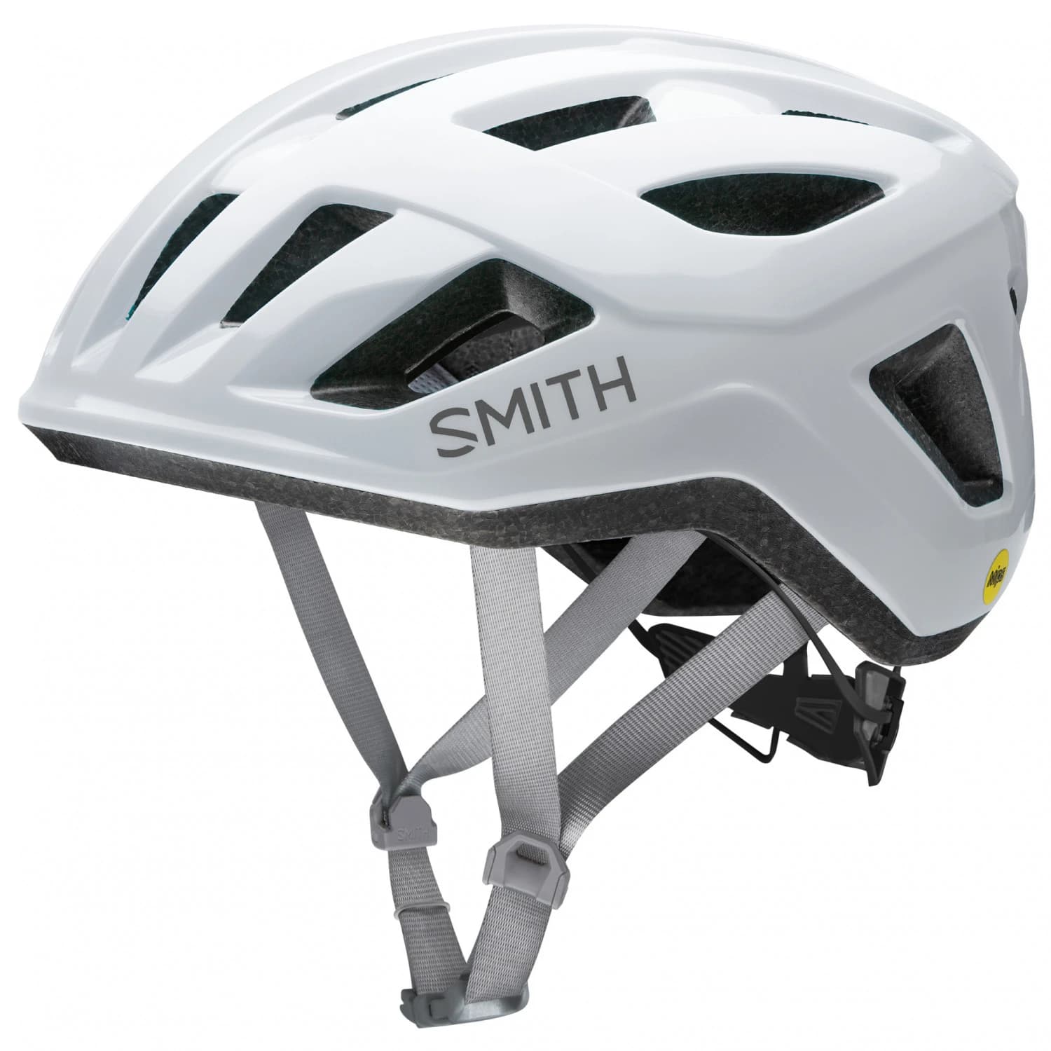 Каска за шосейно колоездене Smith Signal Mips Bike helmet - White