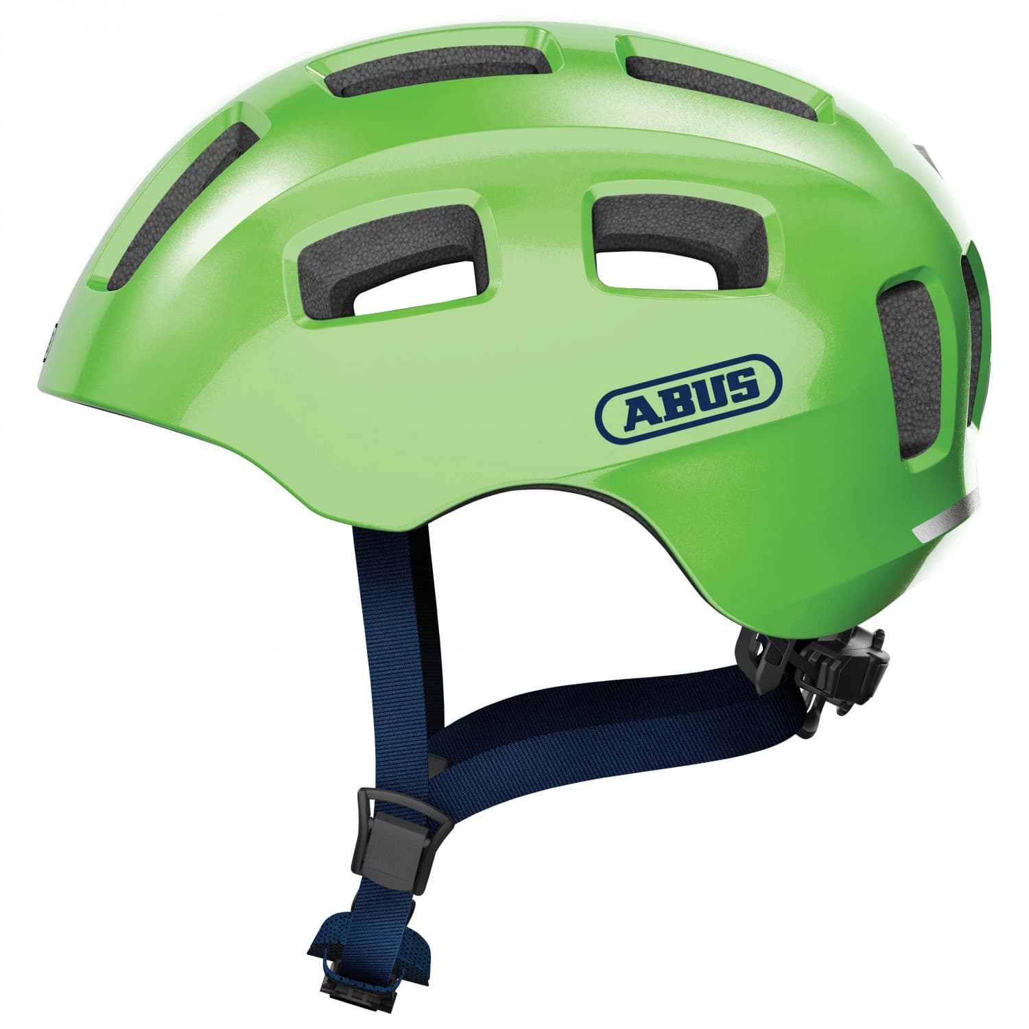 Детска каска за велосипед Abus Kid's Youn-I 2.0 Bike helmet - Sparkling Green