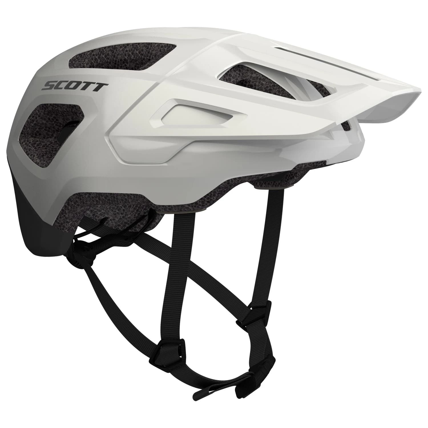Детска каска за планинско колоездене Scott Kid's Argo Plus Bike helmet - White / Black