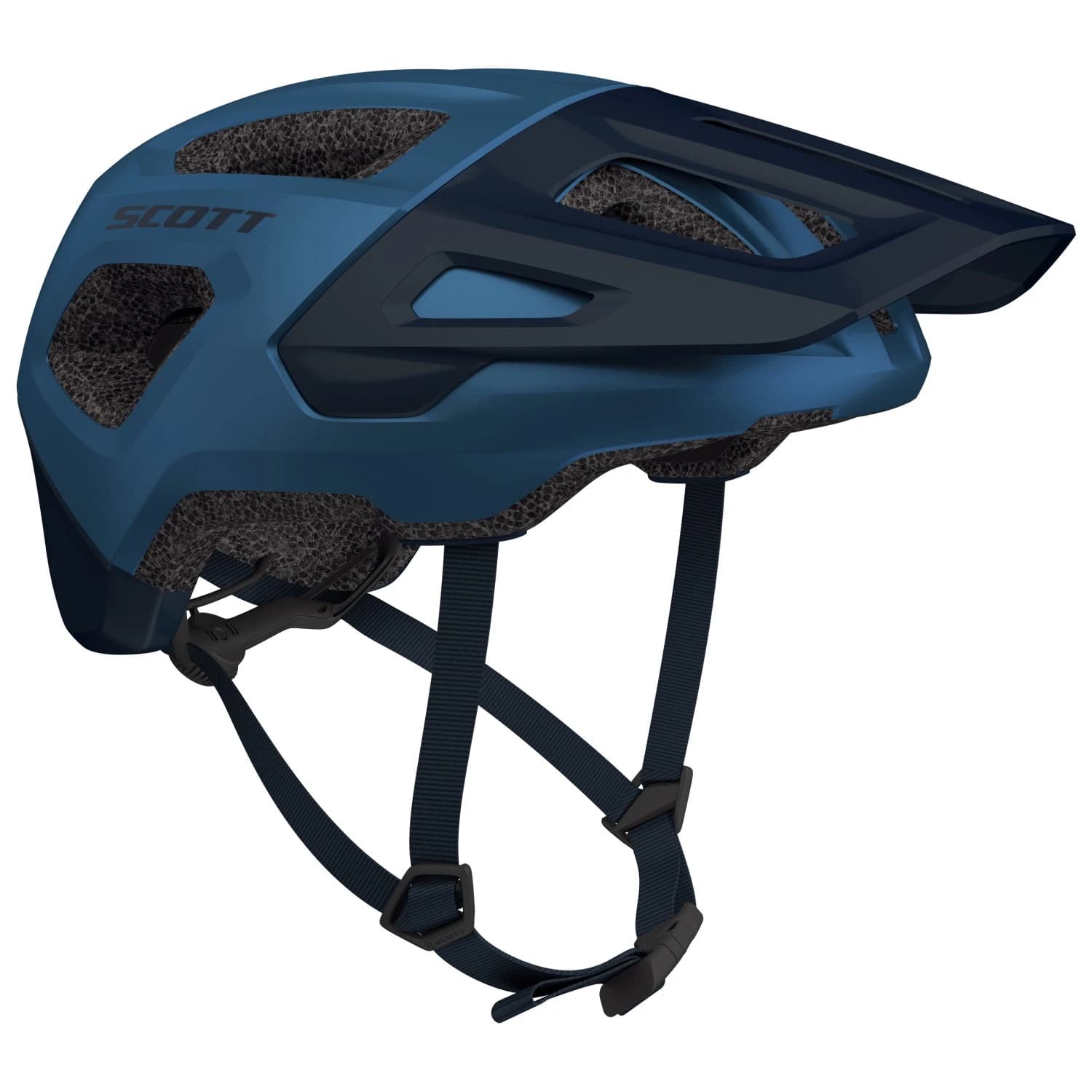 Детска каска за планинско колоездене Scott Kid's Argo Plus Bike helmet - Storm Blue