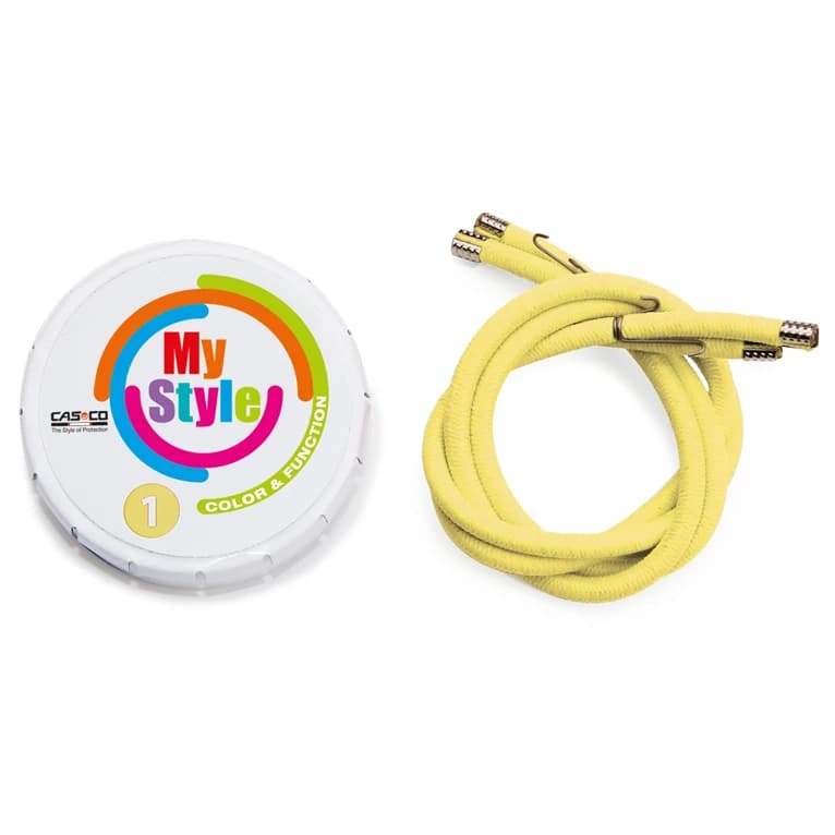 Аксесоар за велосипеден каска Casco Mystyle Casco Stripes Spare part - Yellow