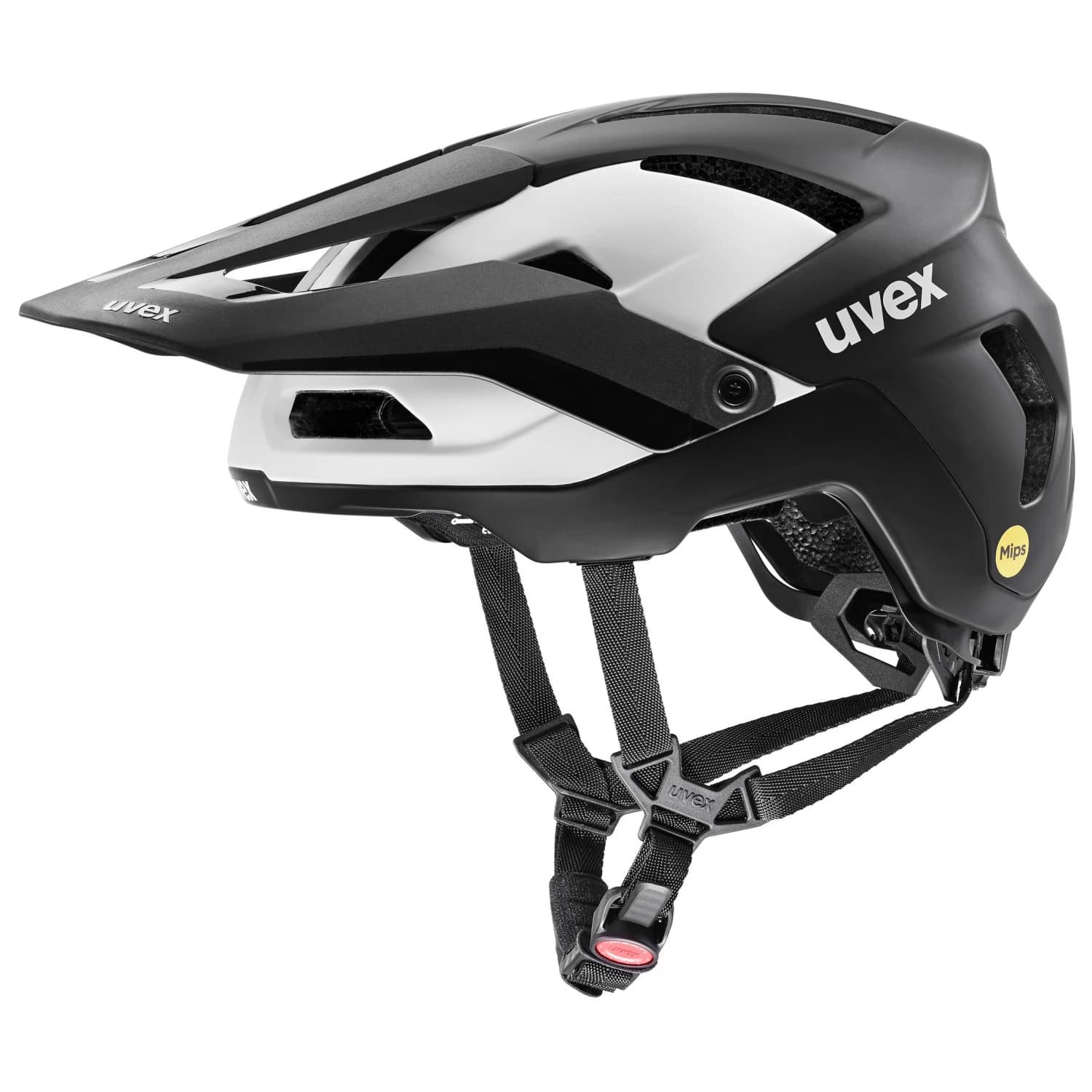 Каска за планинско колоездене Uvex Renegade MIPS Bike helmet - Black / White Matt