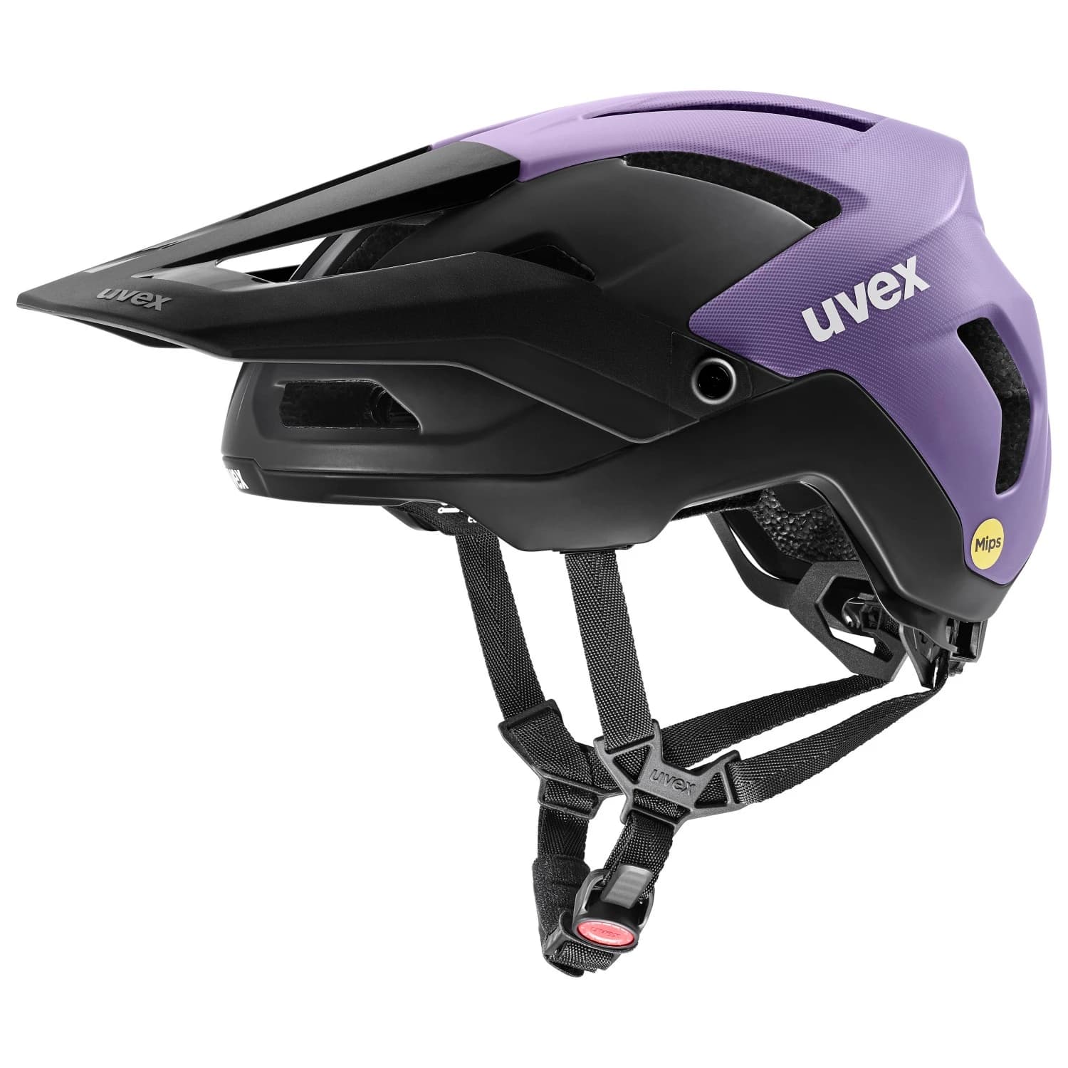 Каска за планинско колоездене Uvex Renegade MIPS Bike helmet - Lilac / Black Matt